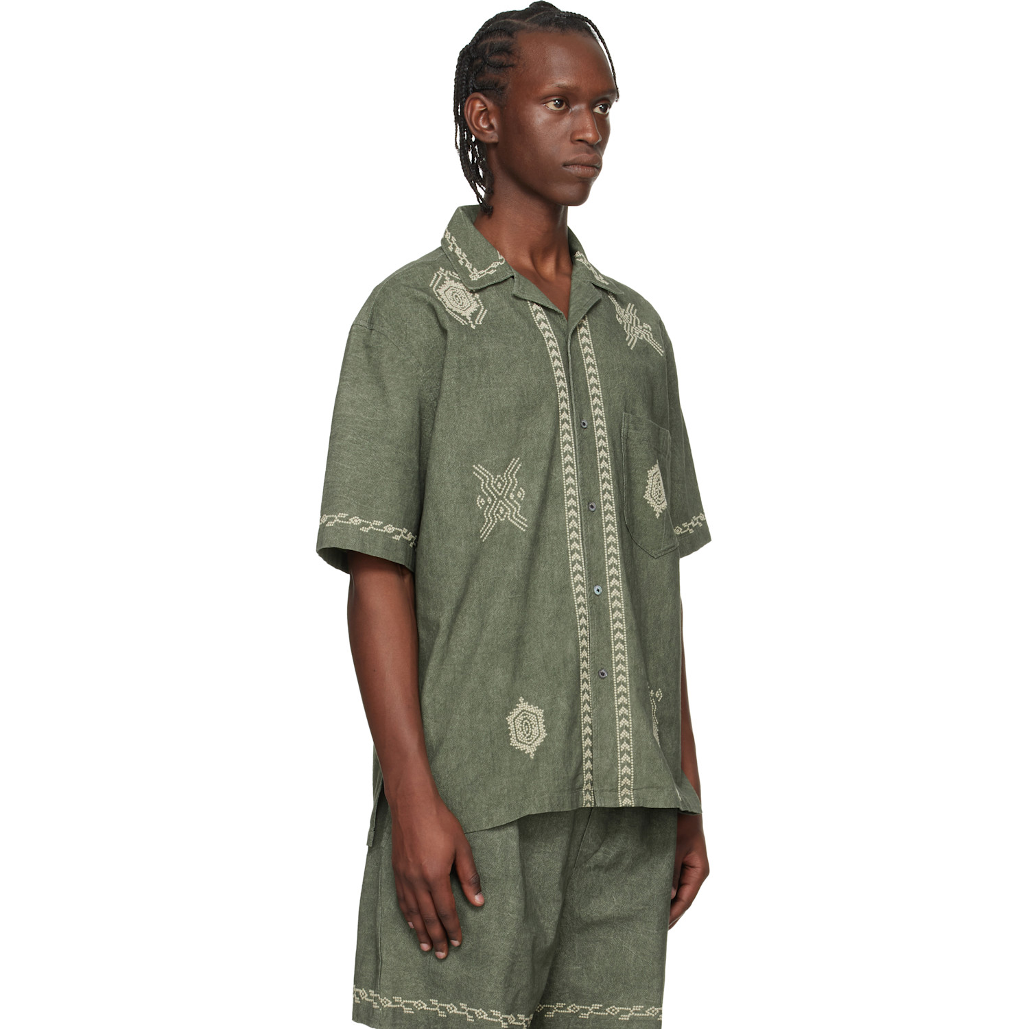  Isabel Marant Green Zekim Shirt 