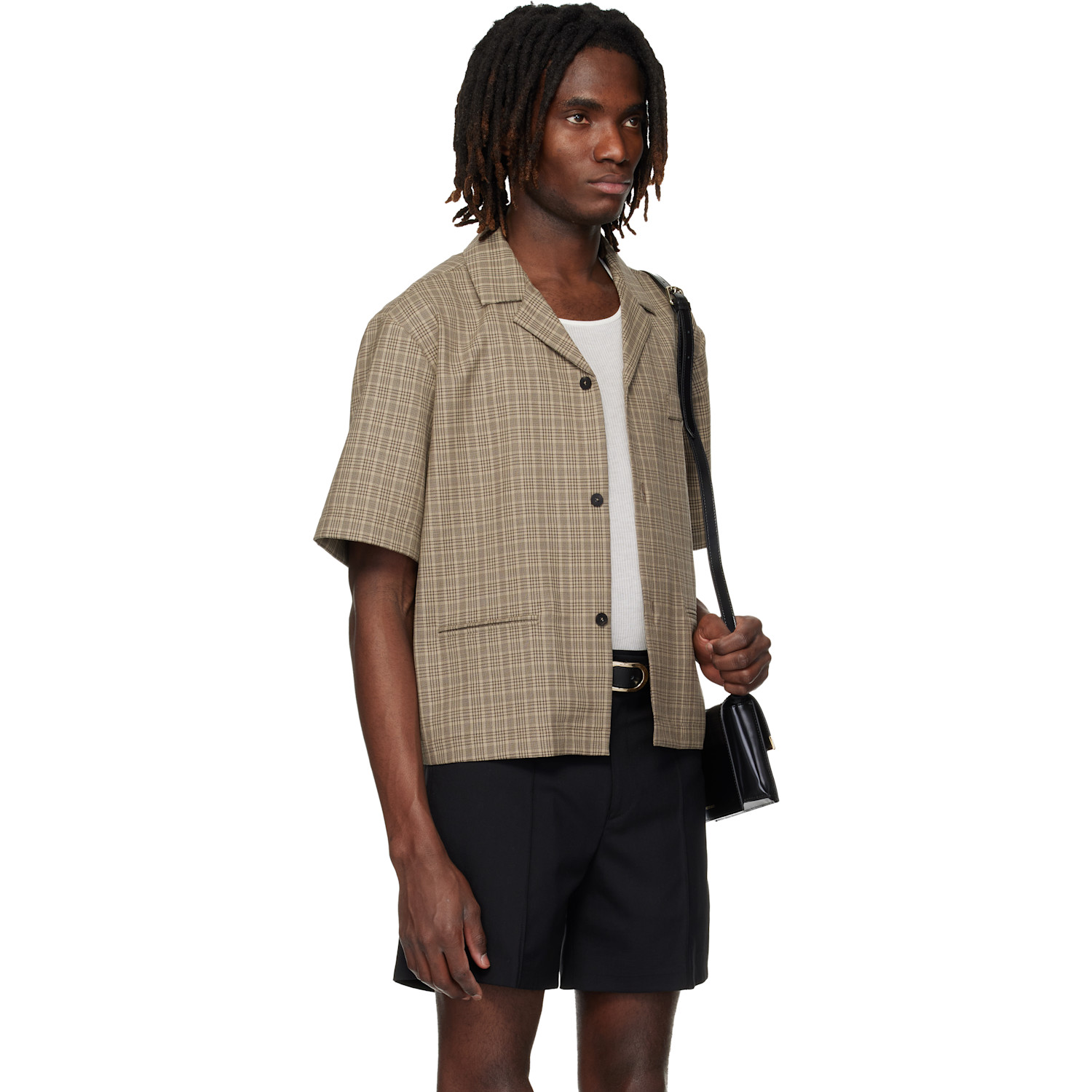  Ernest W. Baker Brown Tailoring Shirt 