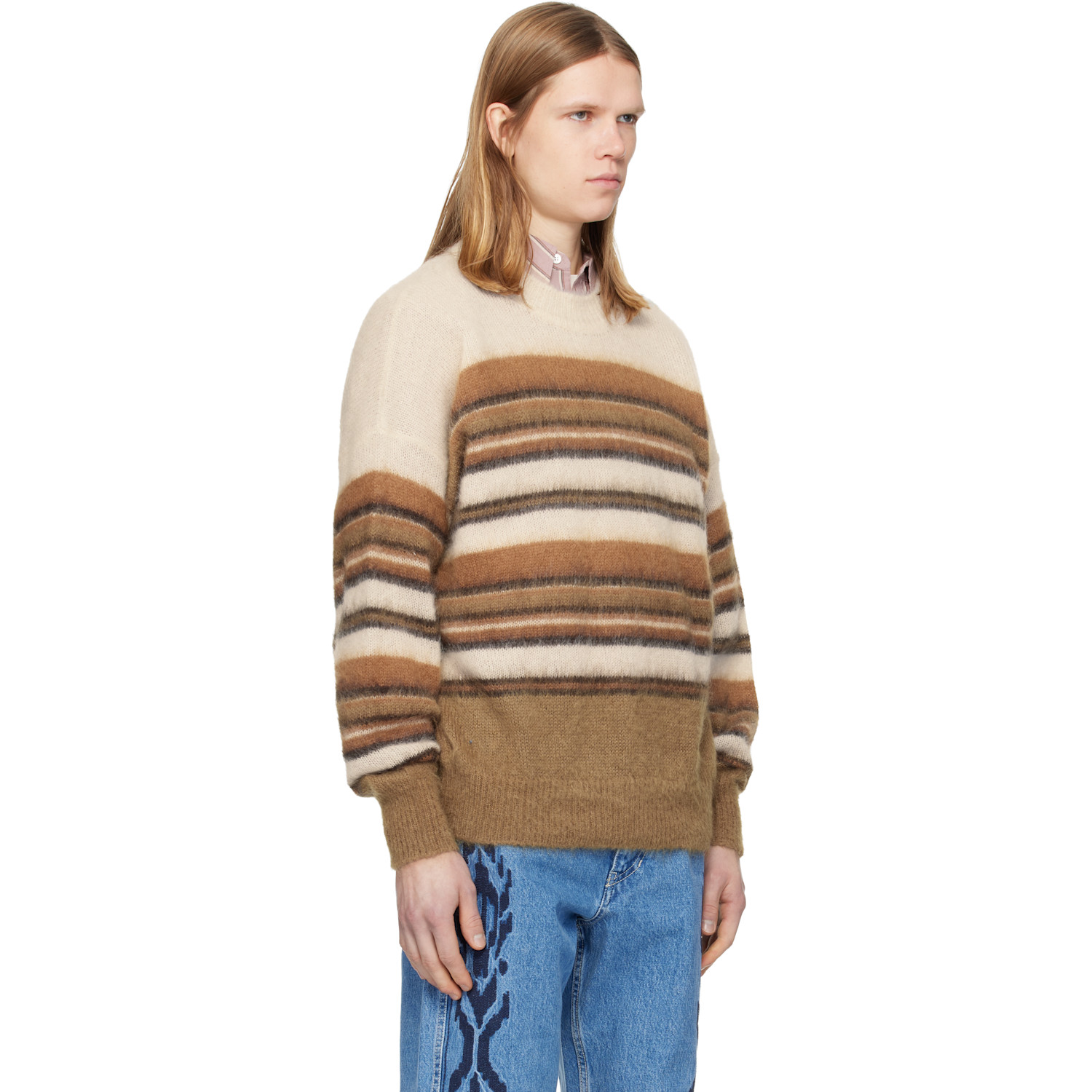  Isabel Marant Beige & Brown Drussellh Sweater 