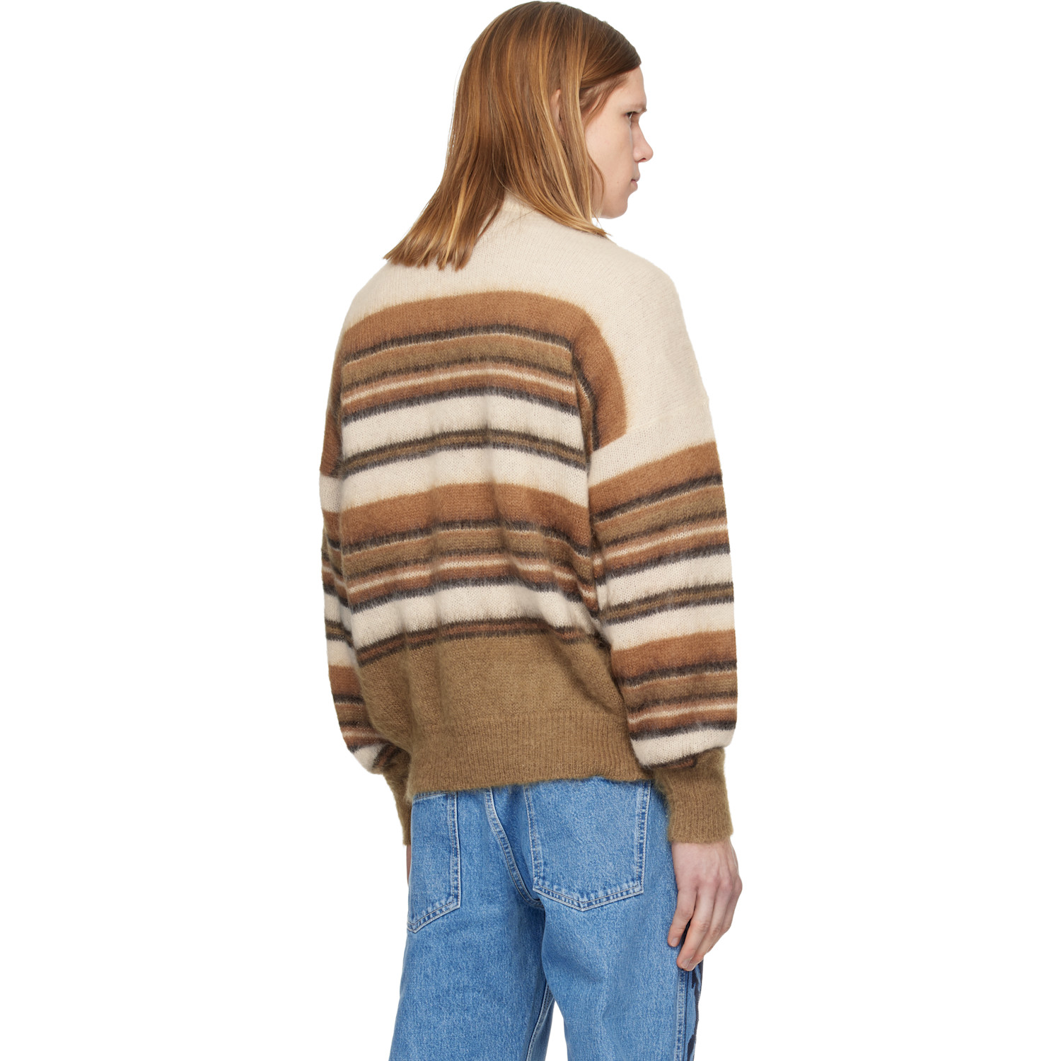  Isabel Marant Beige & Brown Drussellh Sweater 