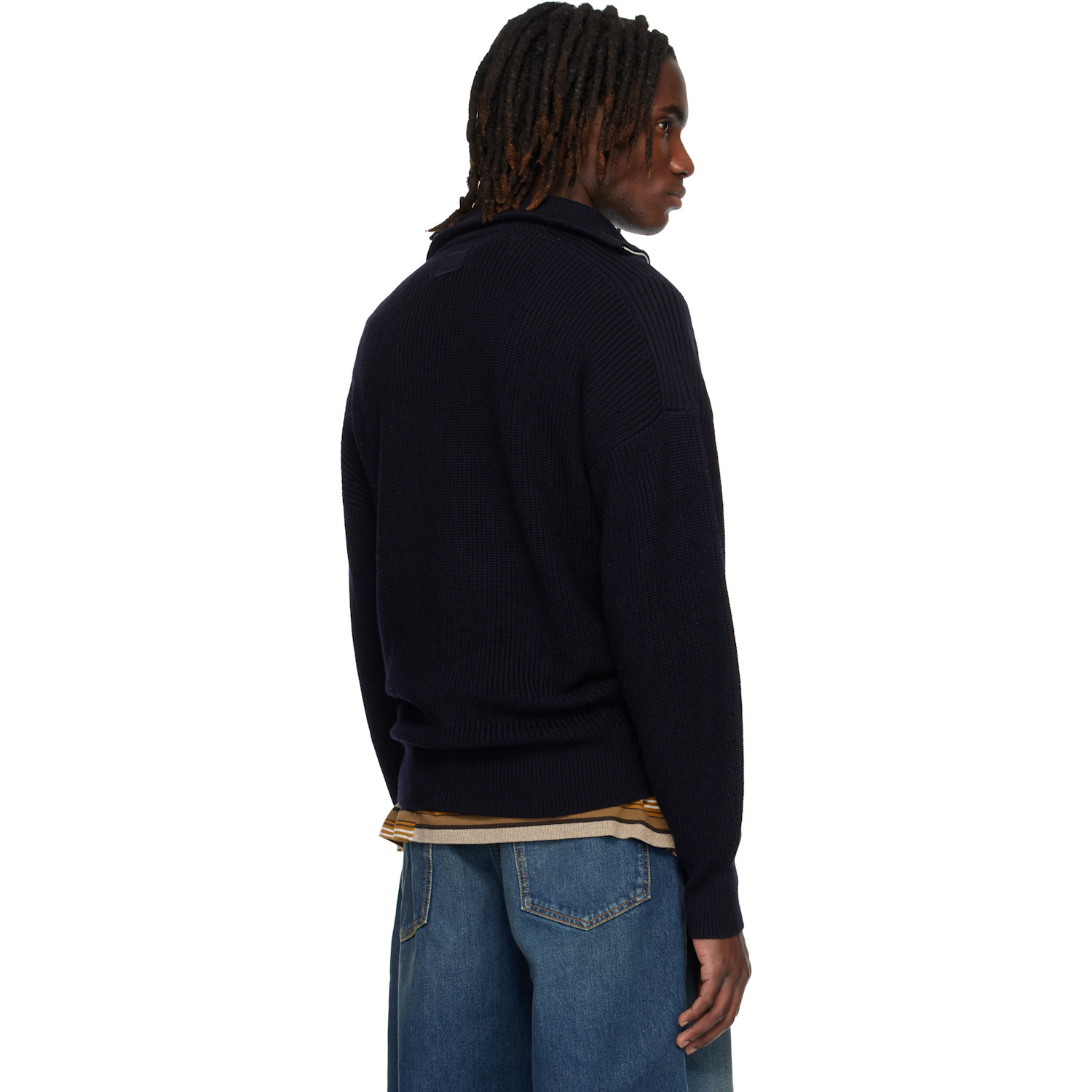  Isabel Marant Navy Benny Sweater 