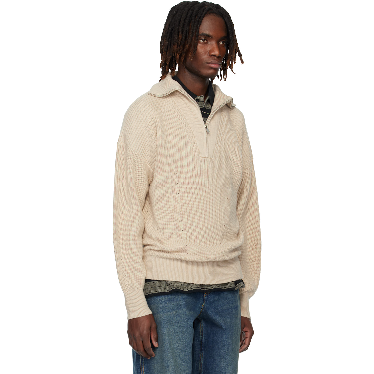  Isabel Marant Beige Benny Sweater 