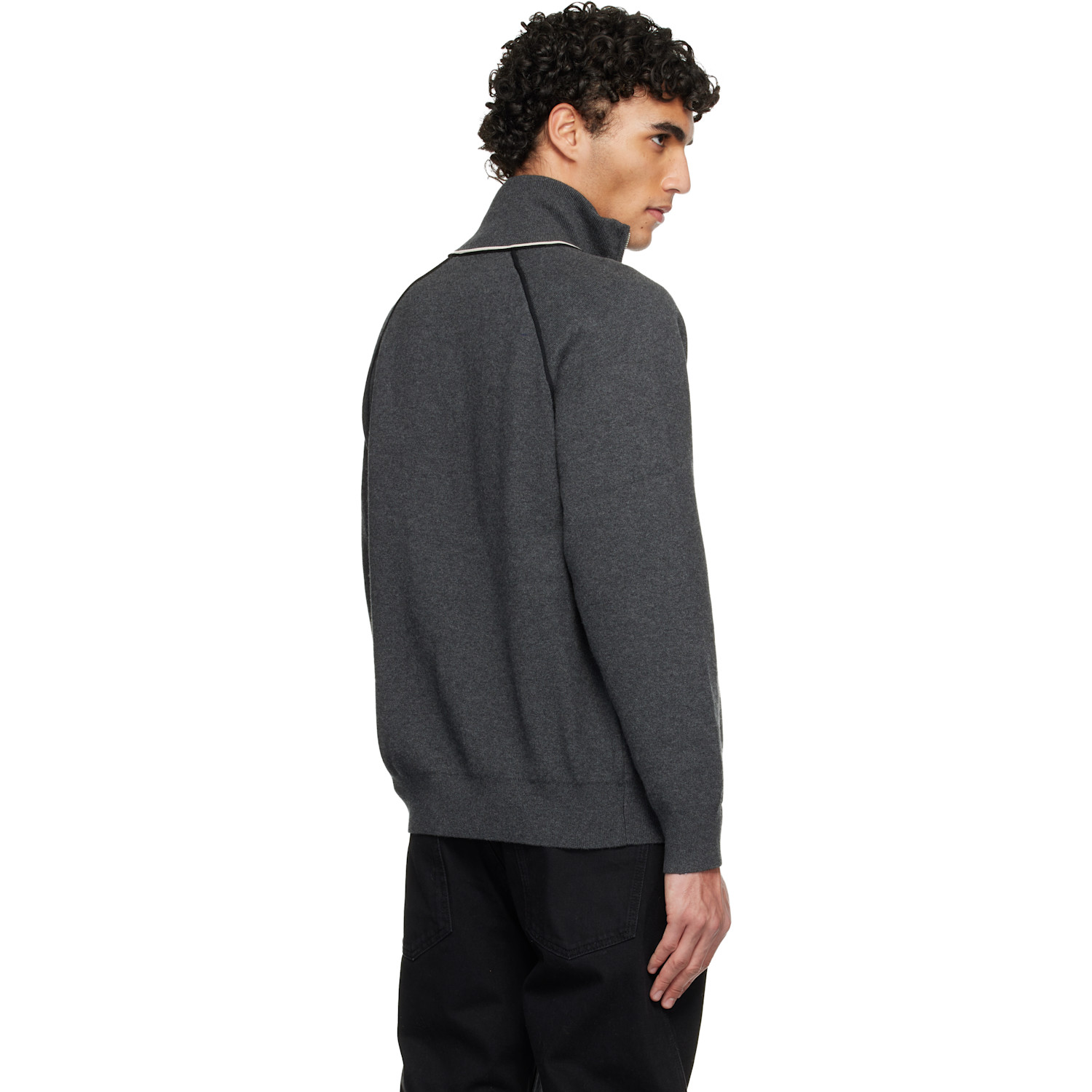  Isabel Marant Gray Sergio Cardigan Jacket 