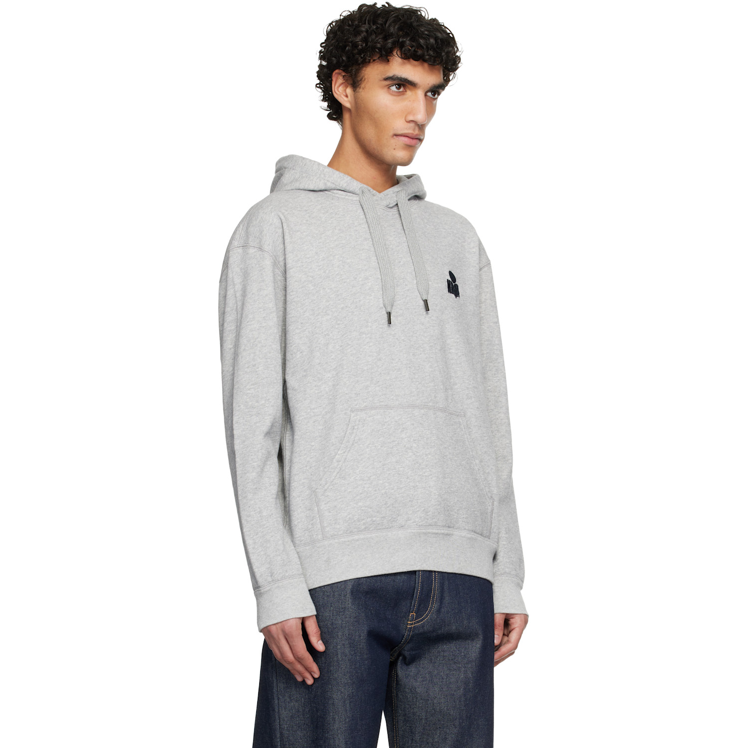  Isabel Marant Gray Matte Hoodie 
