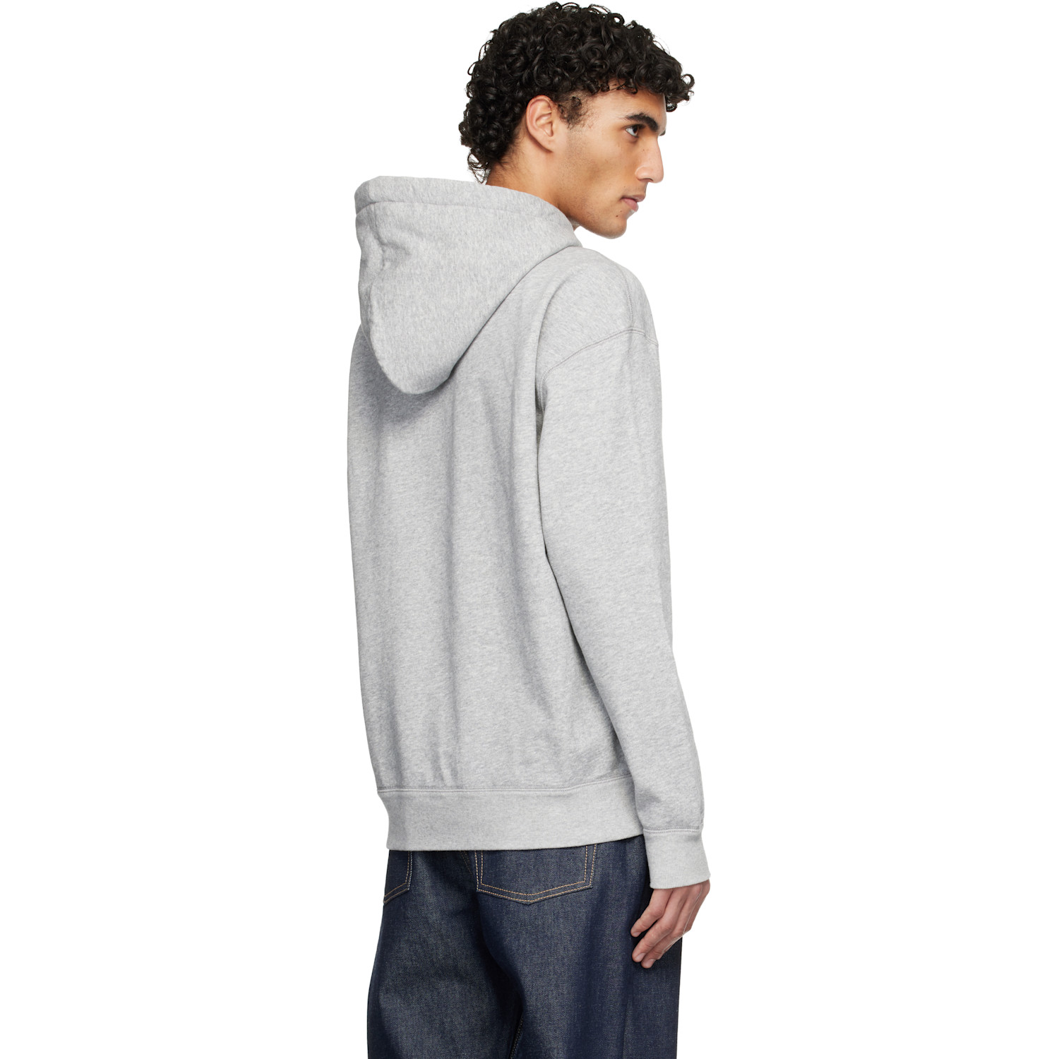  Isabel Marant Gray Matte Hoodie 