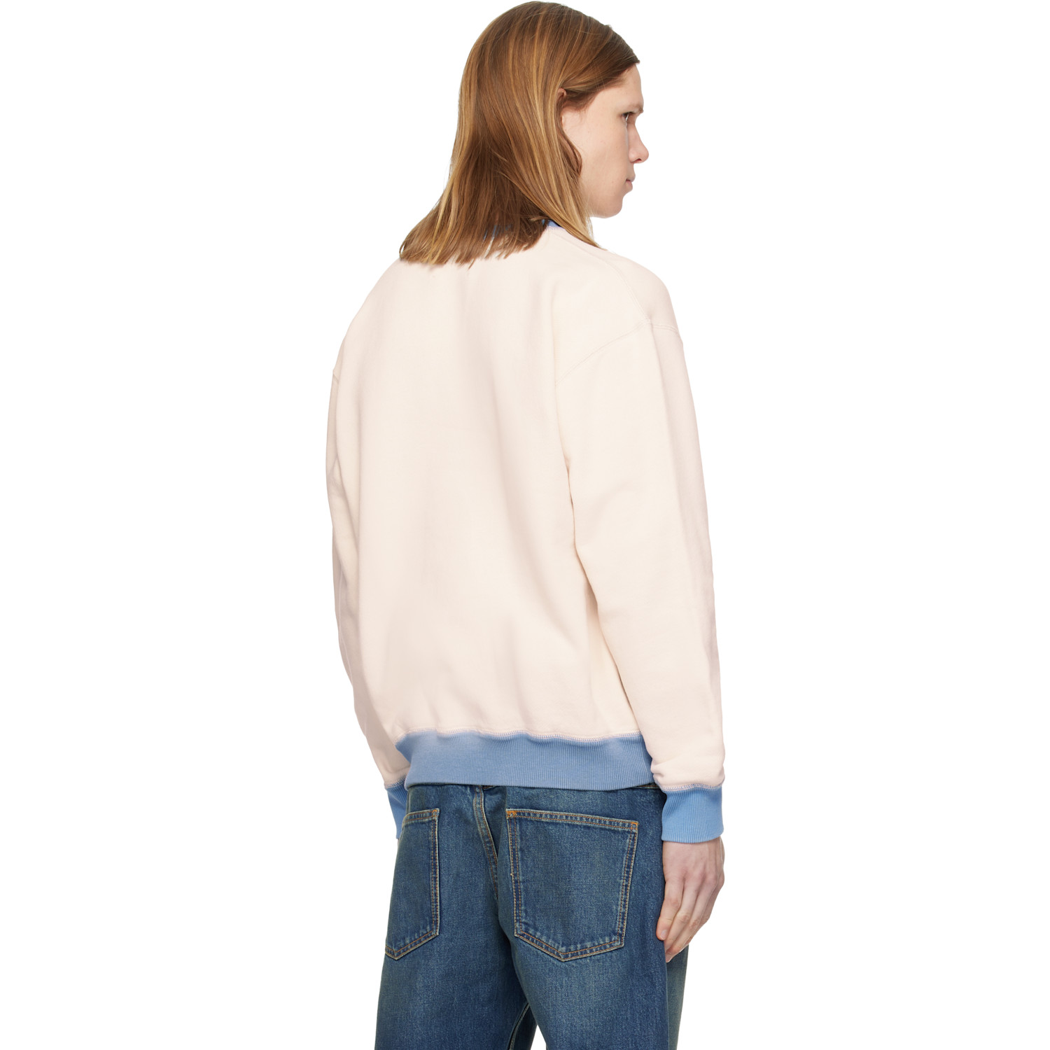  Isabel Marant Off-white & Blue Miker Sweatshirt 