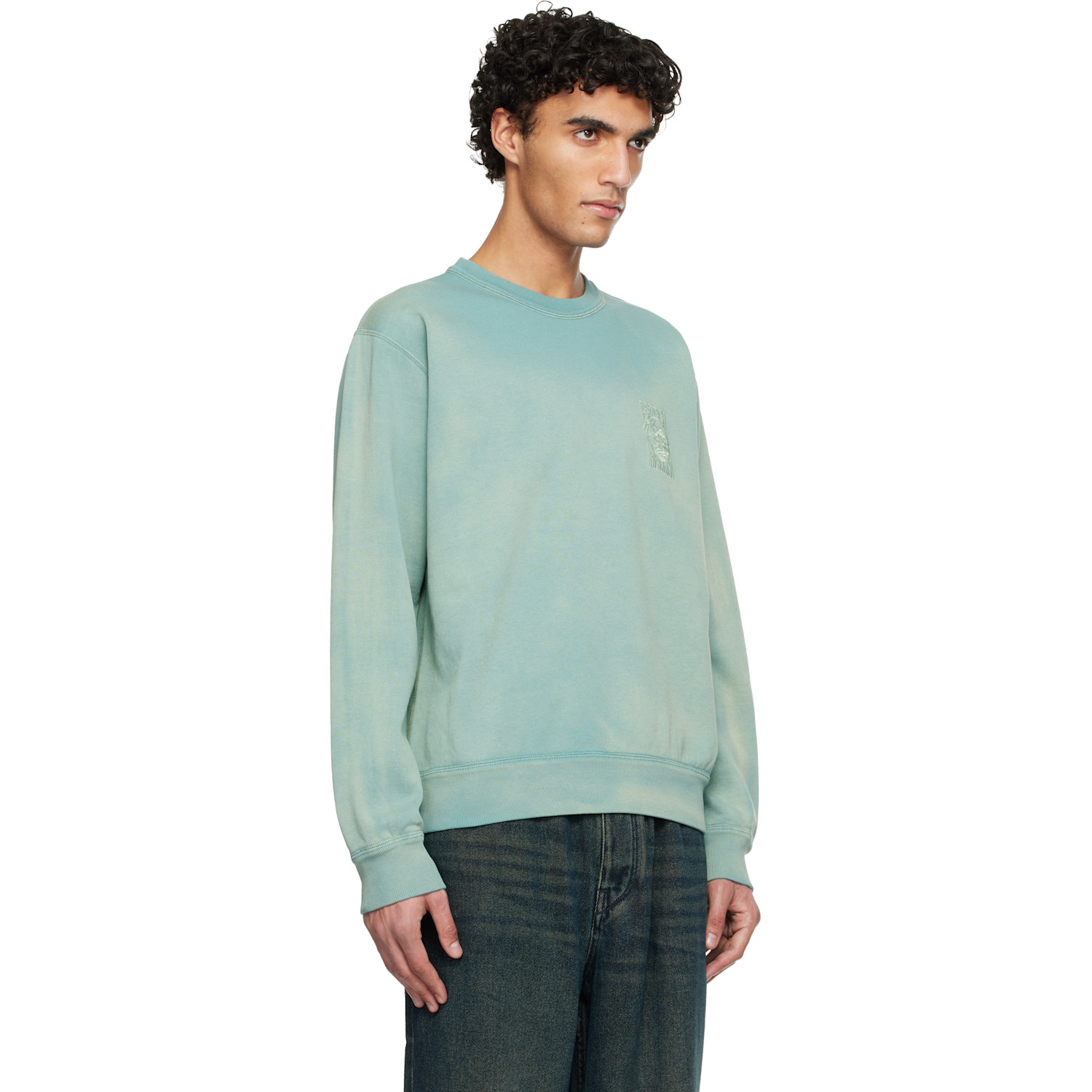  Isabel Marant Blue Mikoy Sweatshirt 
