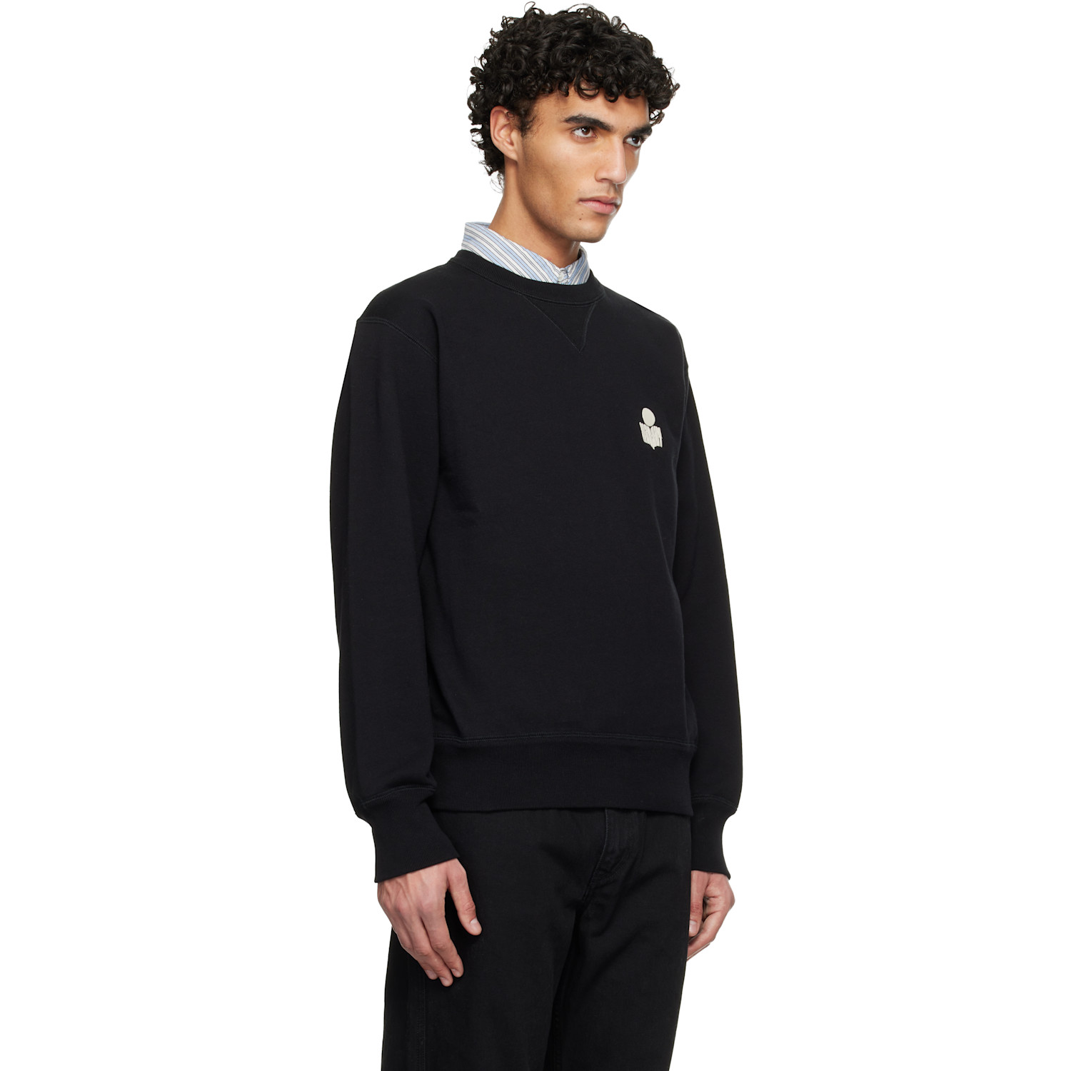  Isabel Marant Black Mike Sweatshirt 