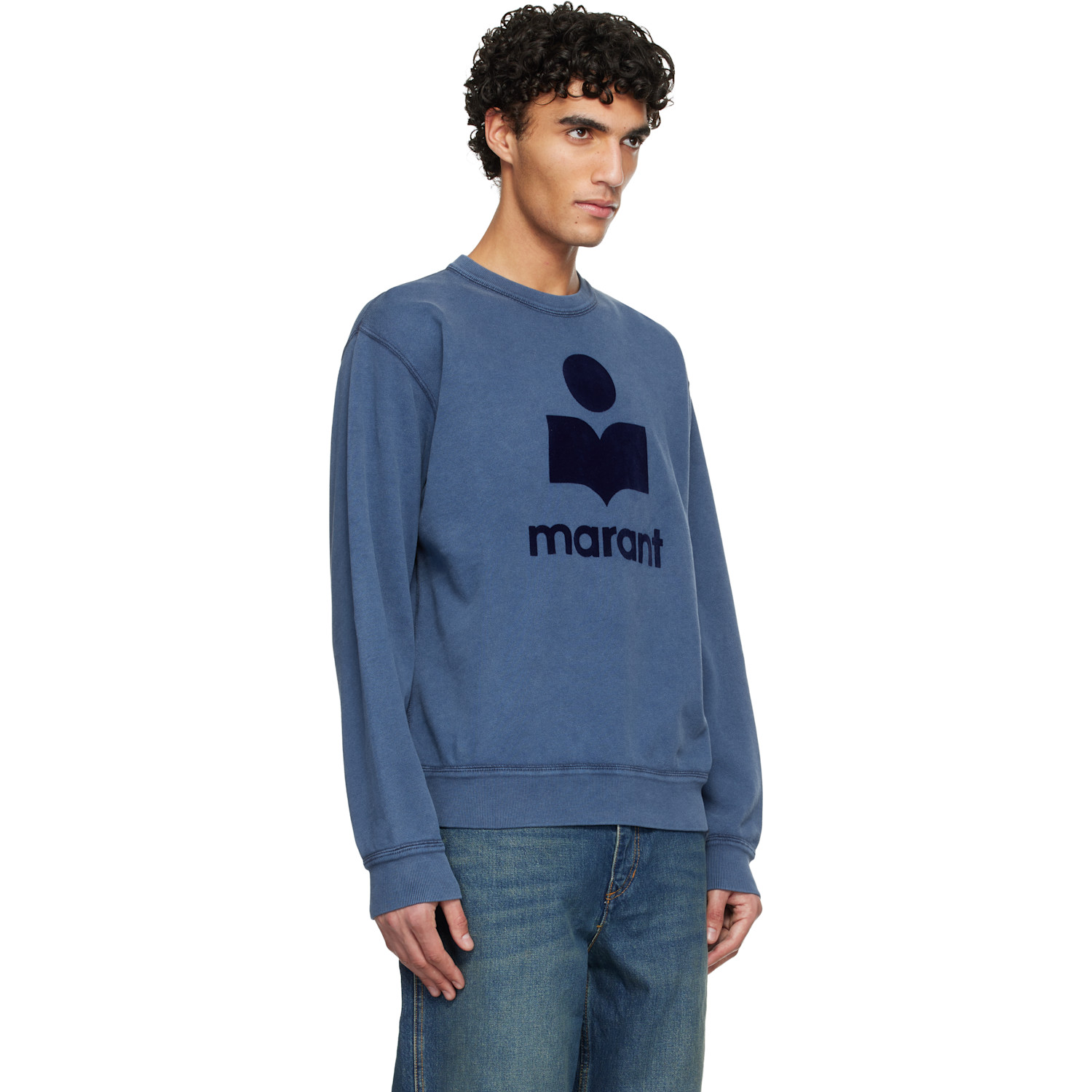  Isabel Marant Blue Mikoy Sweatshirt 