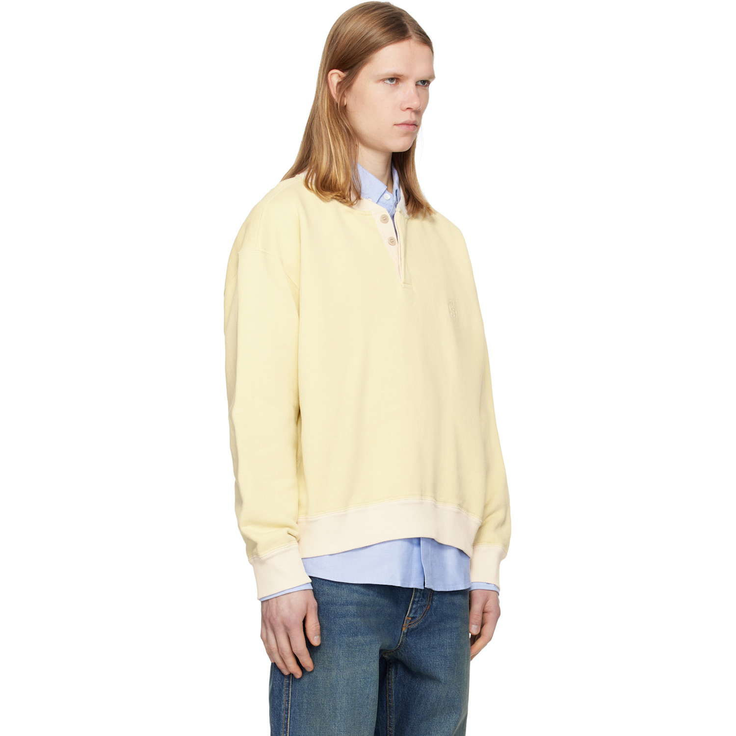  Isabel Marant Yellow Mathias Sweatshirt 