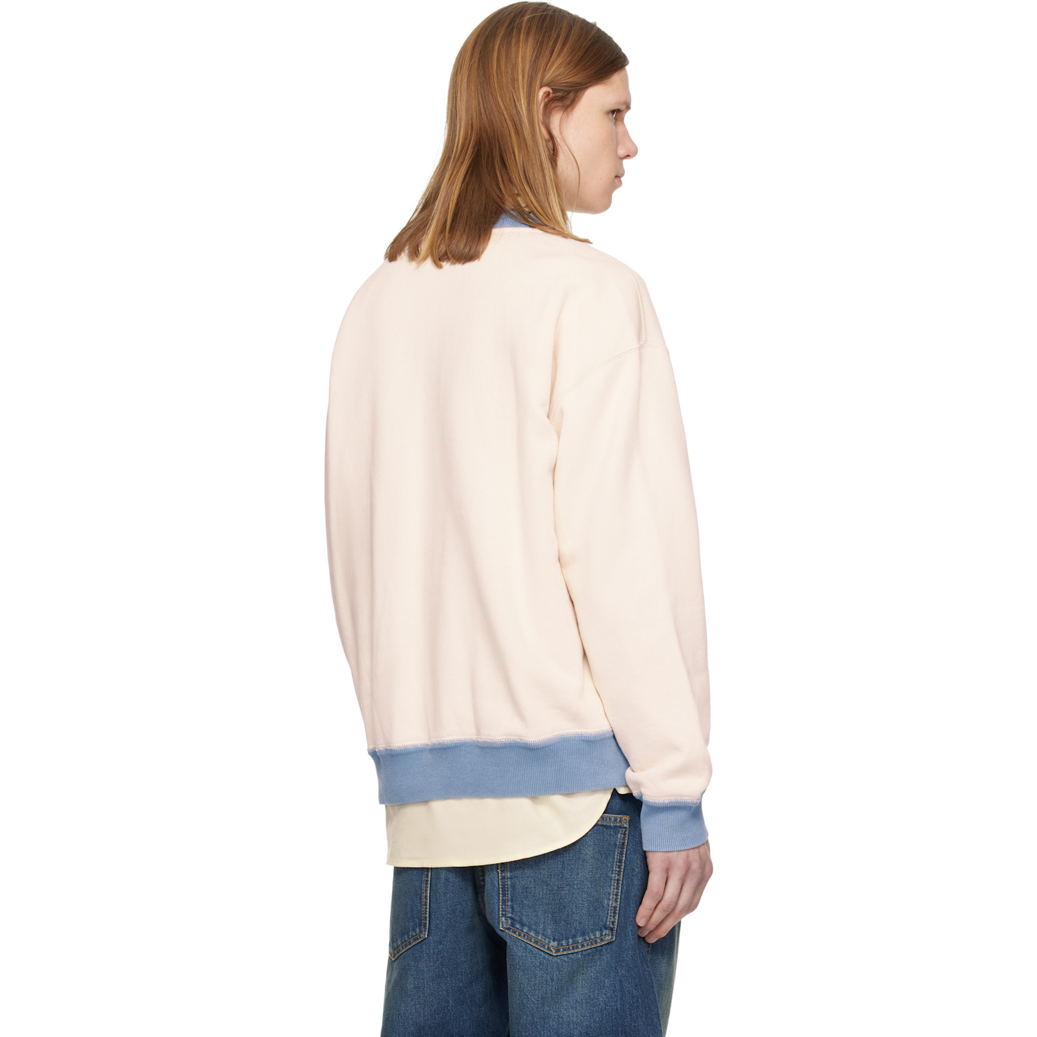  Isabel Marant Off-white & Blue Mathias Sweatshirt 