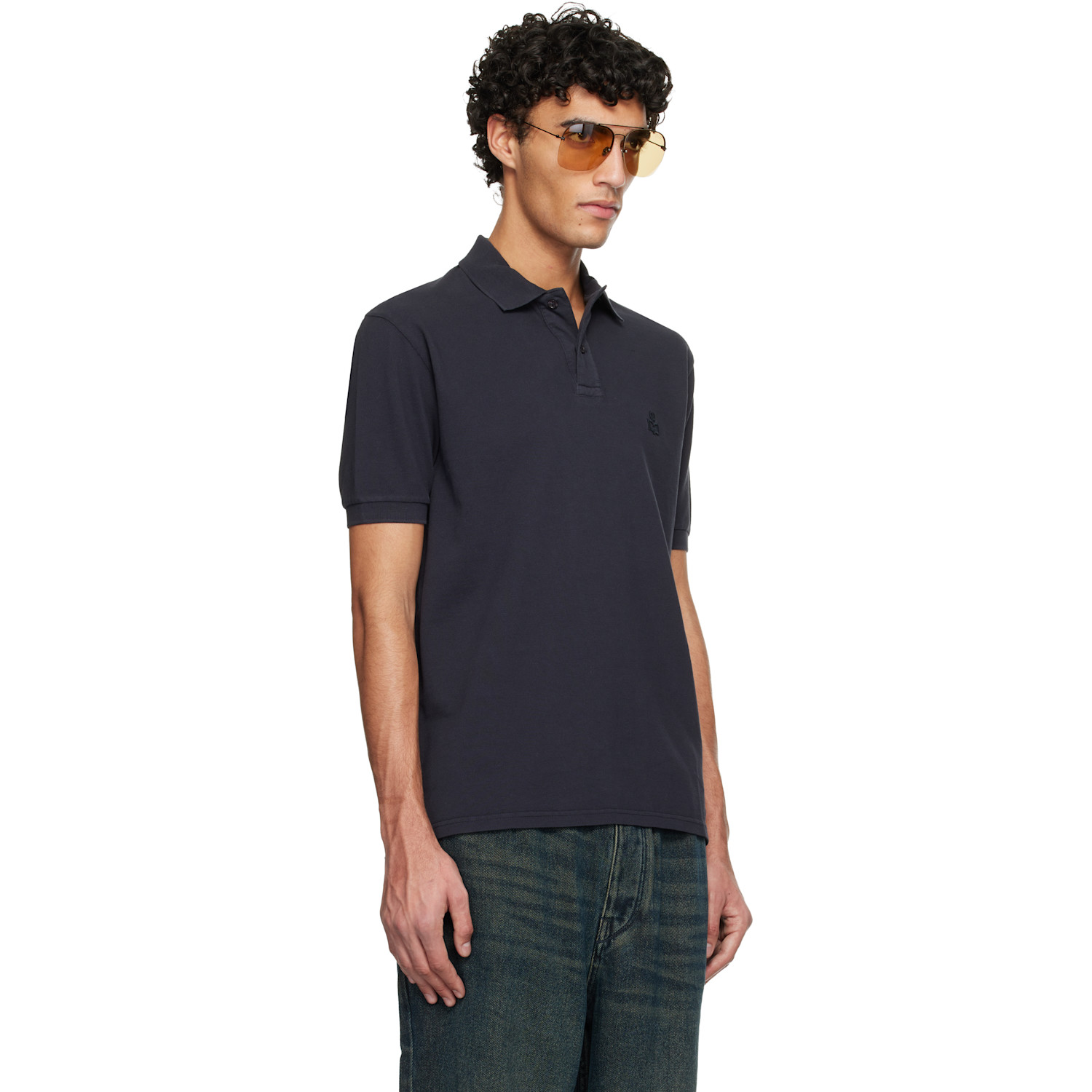  Isabel Marant Black Afko Polo 