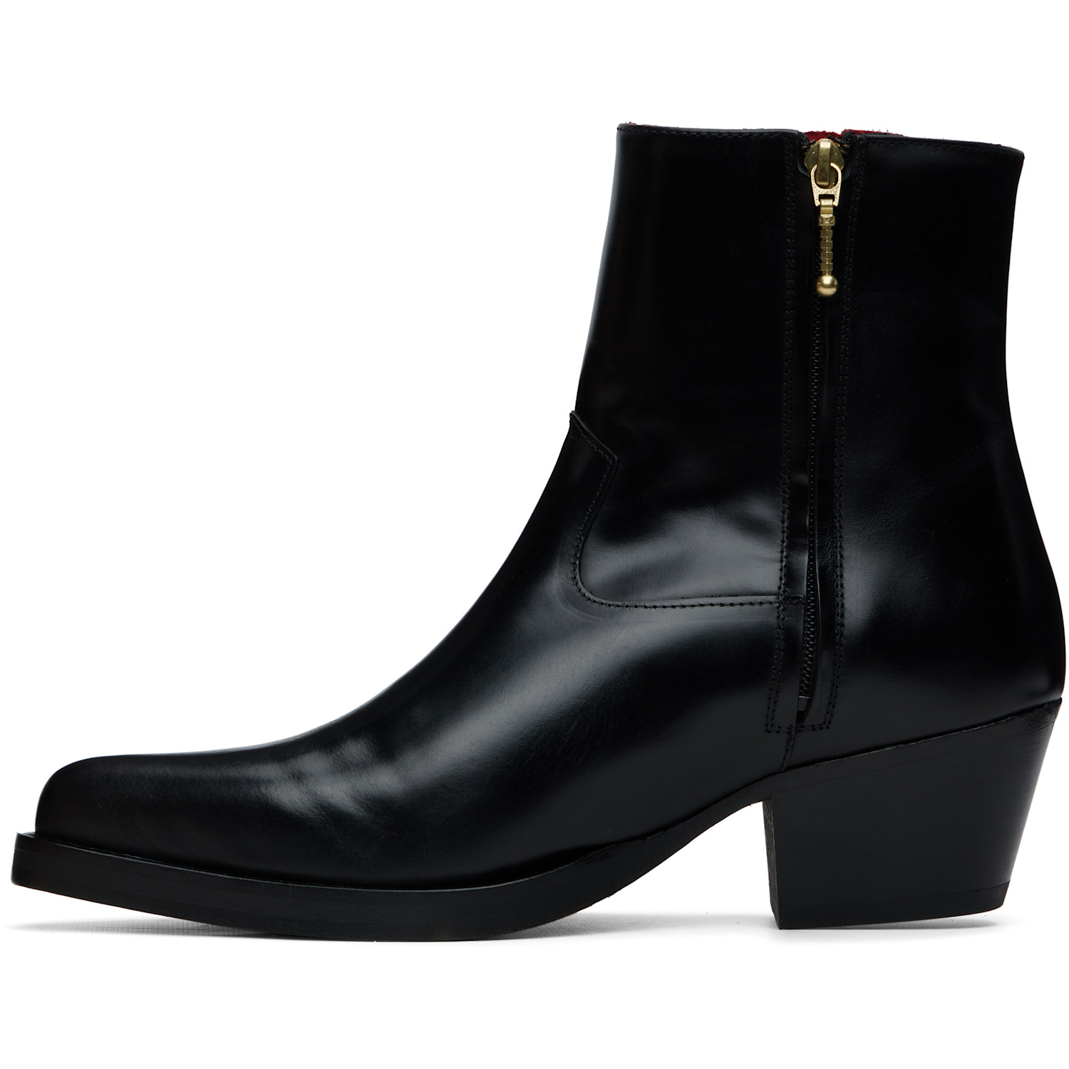  Ernest W. Baker Black Western Boots 
