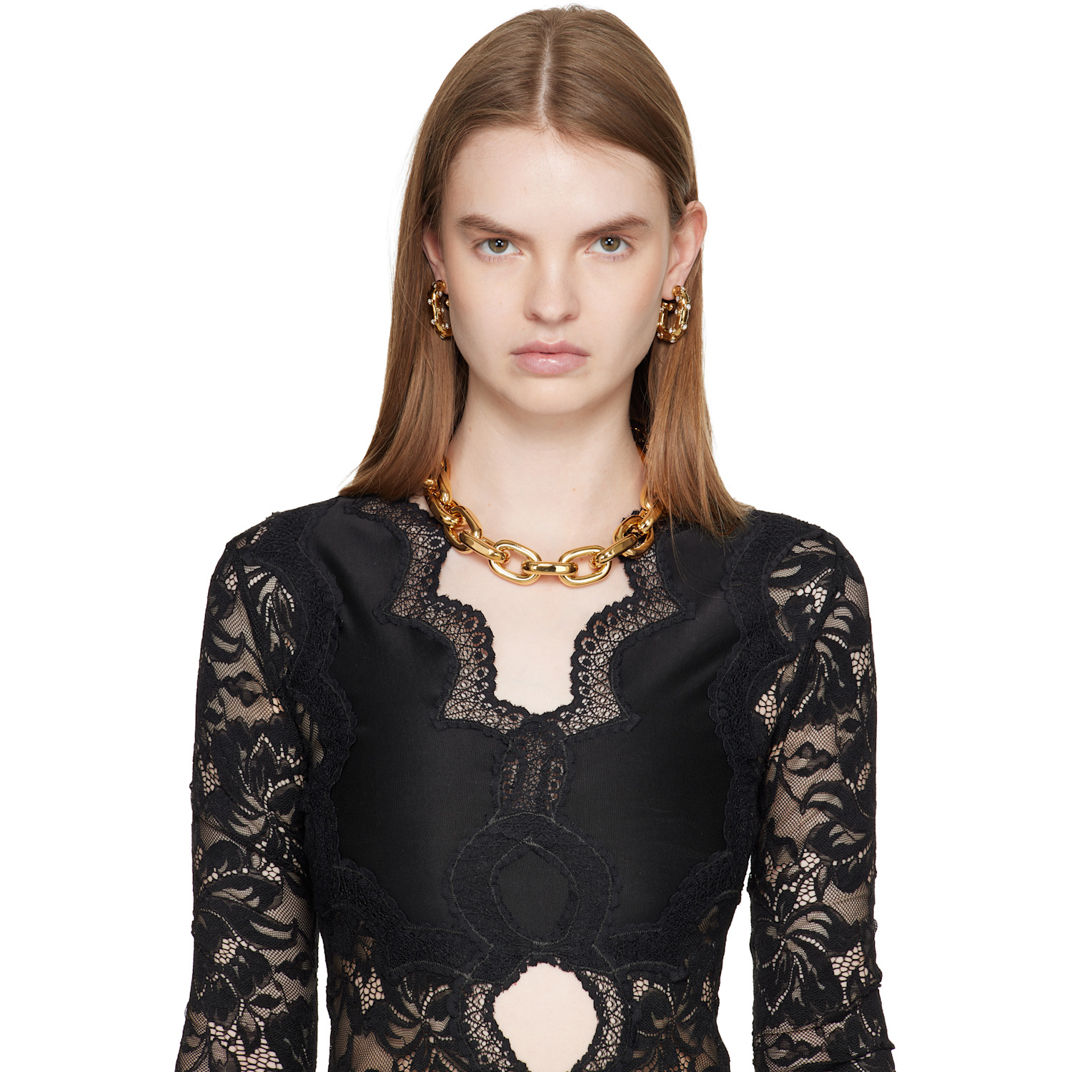  Rabanne Xl Link Necklace 