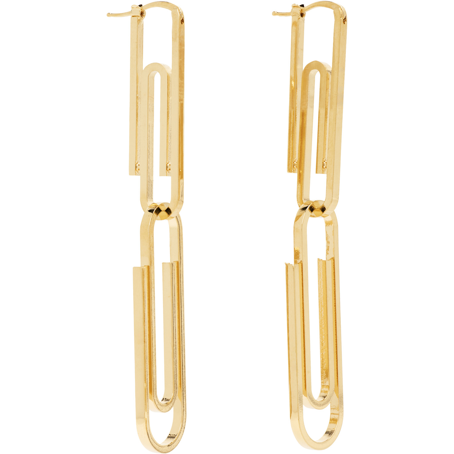  Off-white Paperclip Earrings 