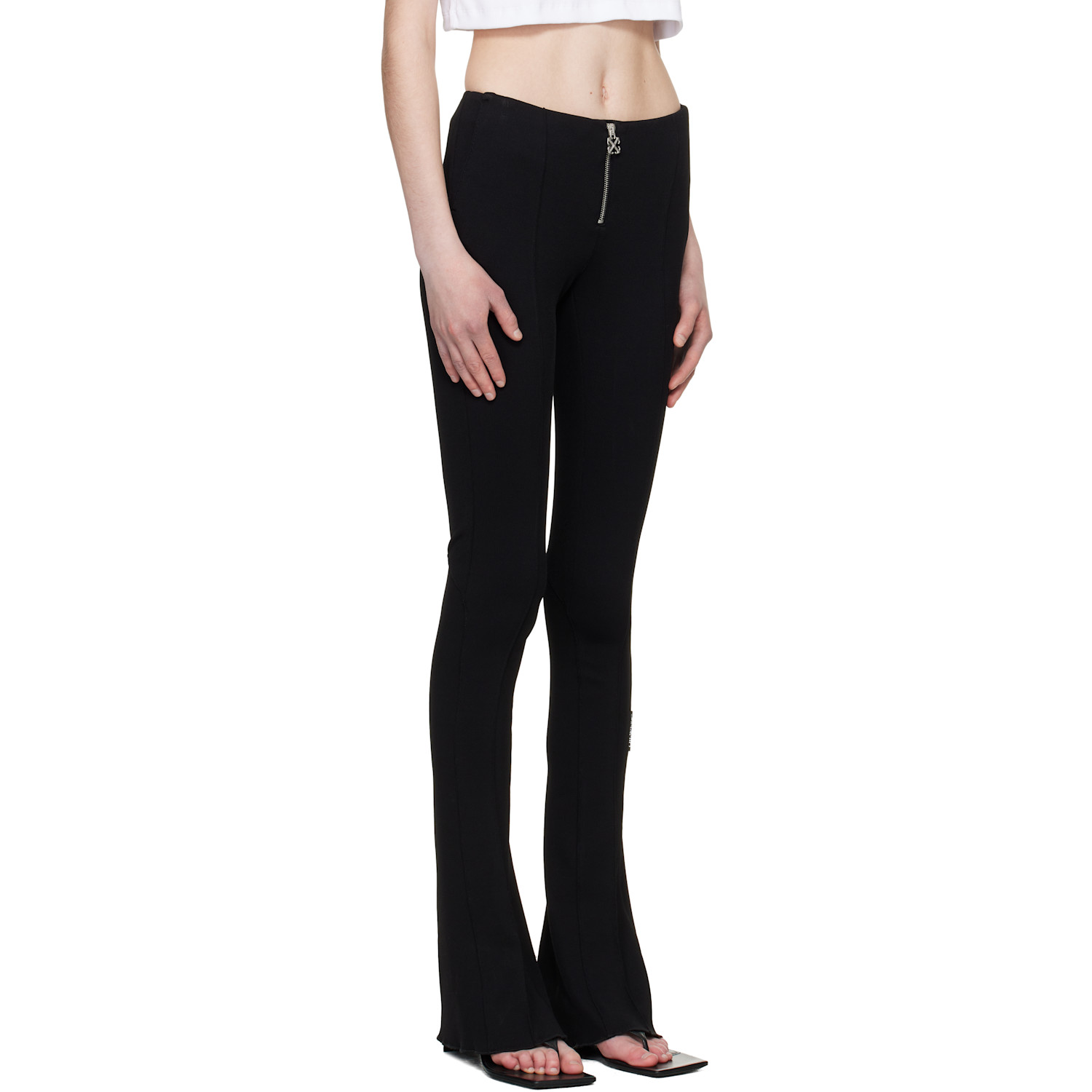  Off-white Black Heavy Jersey Slim Trousers 