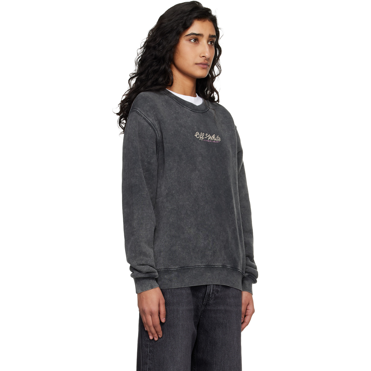  Off-white Black Royal Jewels Sweatshirt 