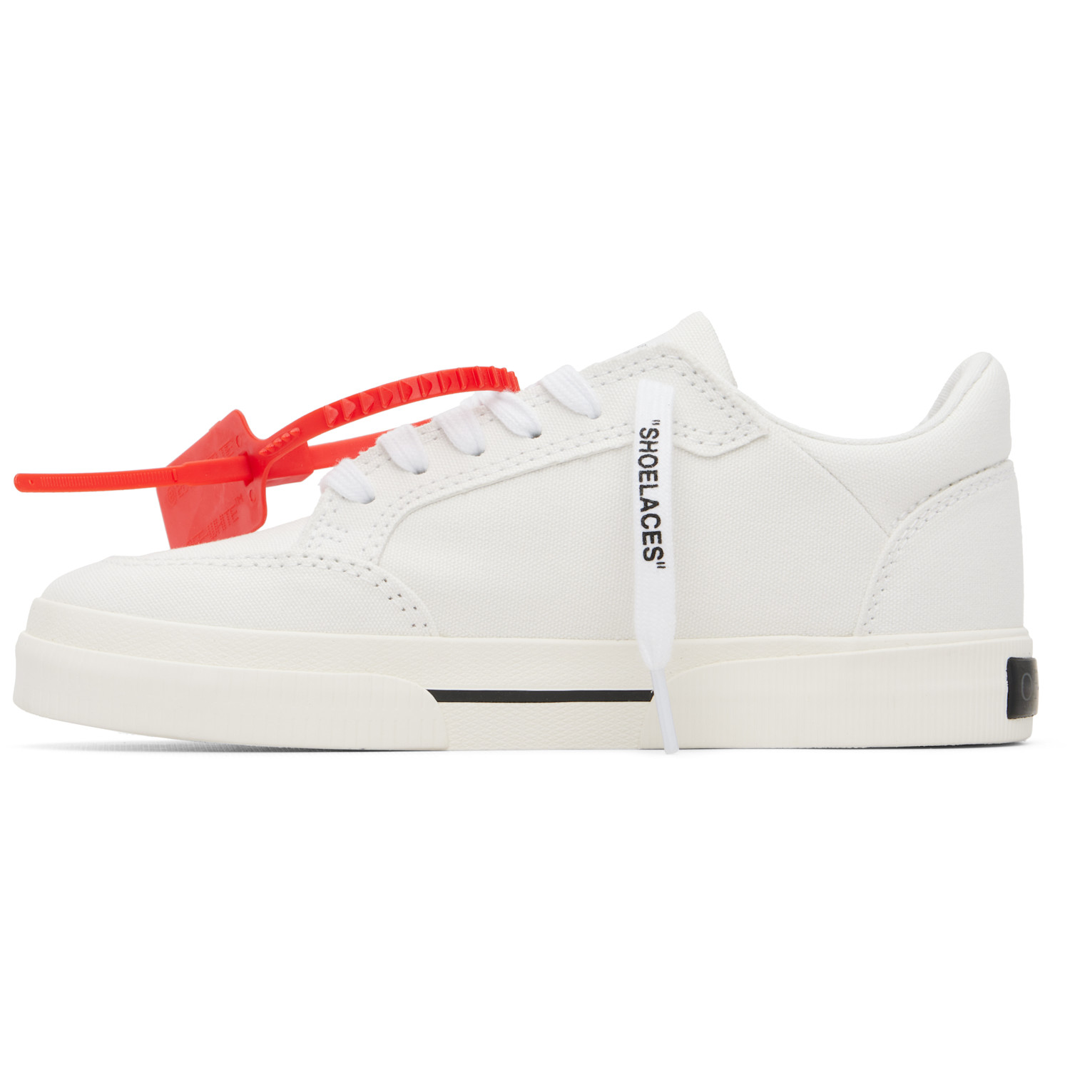  Off-white White Vulcanized Low Canvas Sneakers 