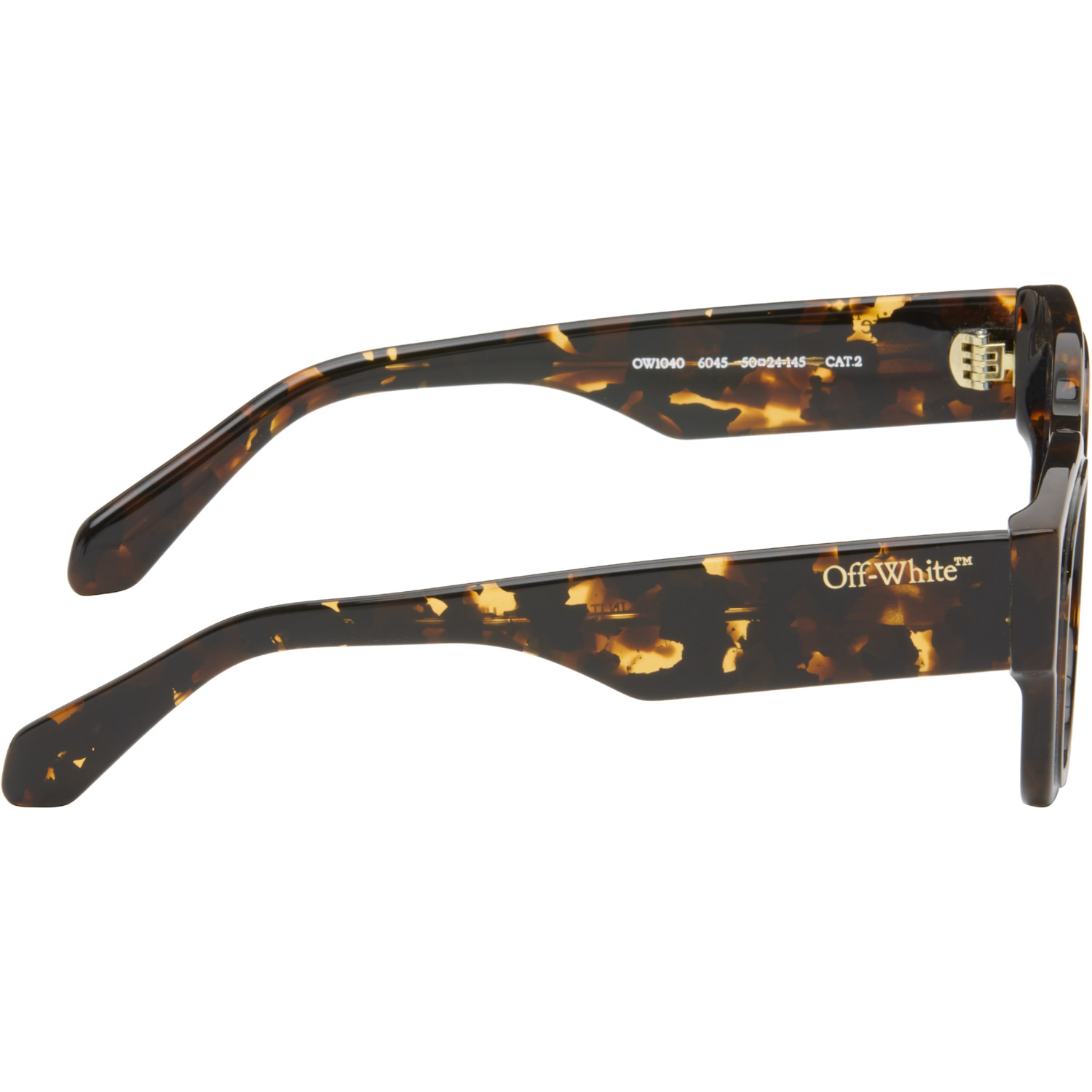  Off-white Brown Akron Sunglasses 