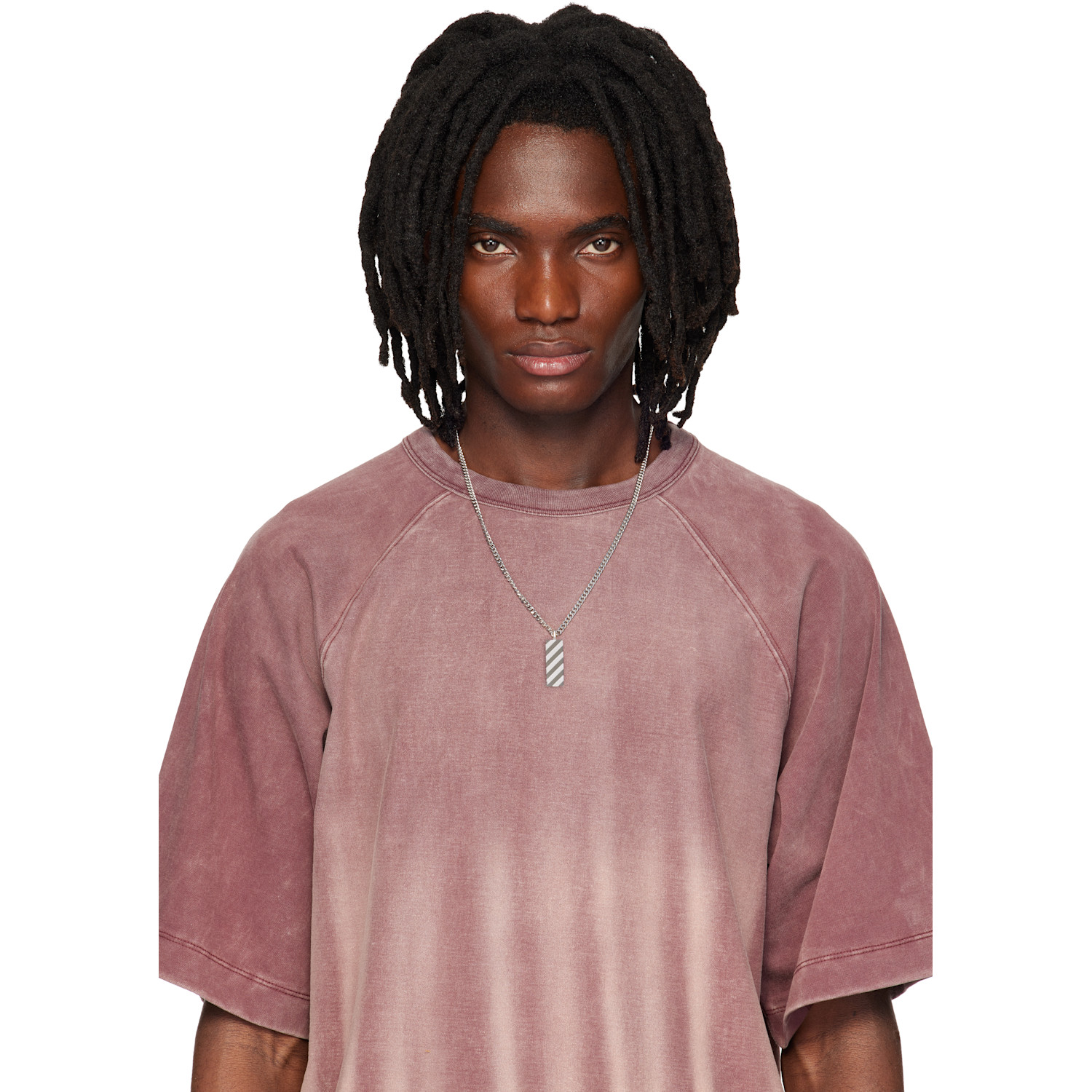  Off-white Diag Necklace 