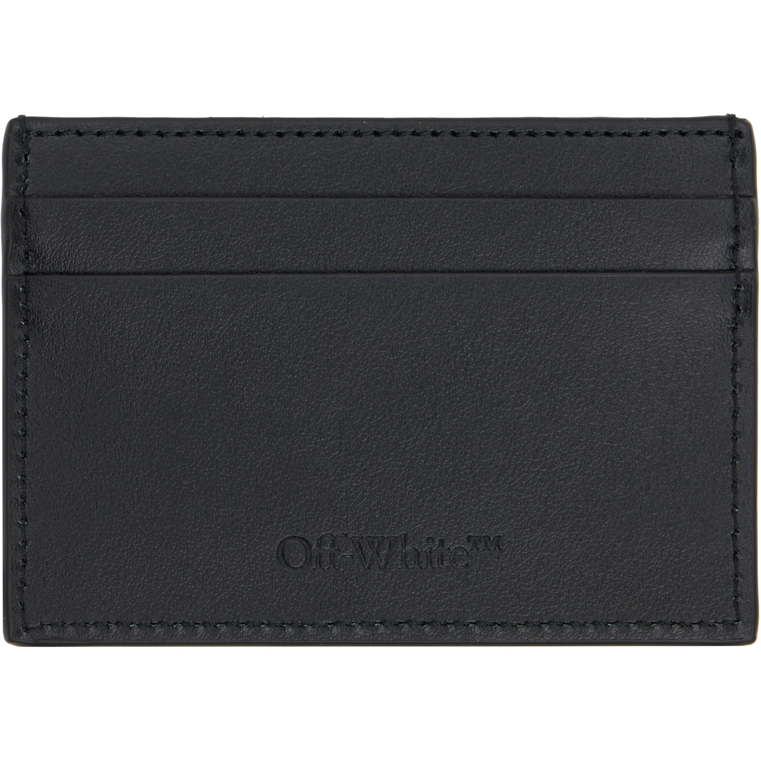  Off-white Black Bookish Spray Arrow Card Holder 