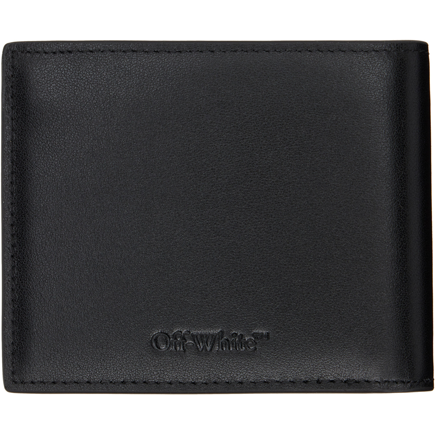  Off-white Black Bookish Bifold Wallet 