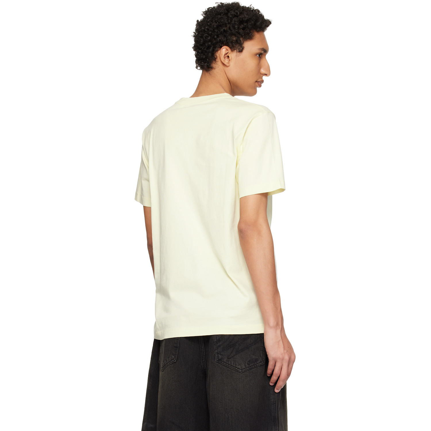  Off-white Yellow Small Arrow Slim T-shirt 