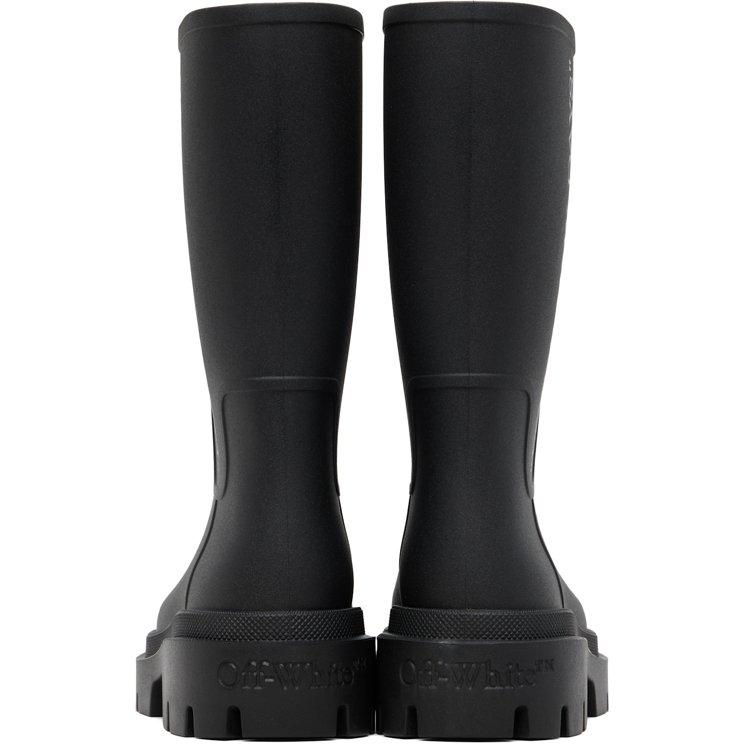  Off-white Black Reboot 'rainy Days' Boots 