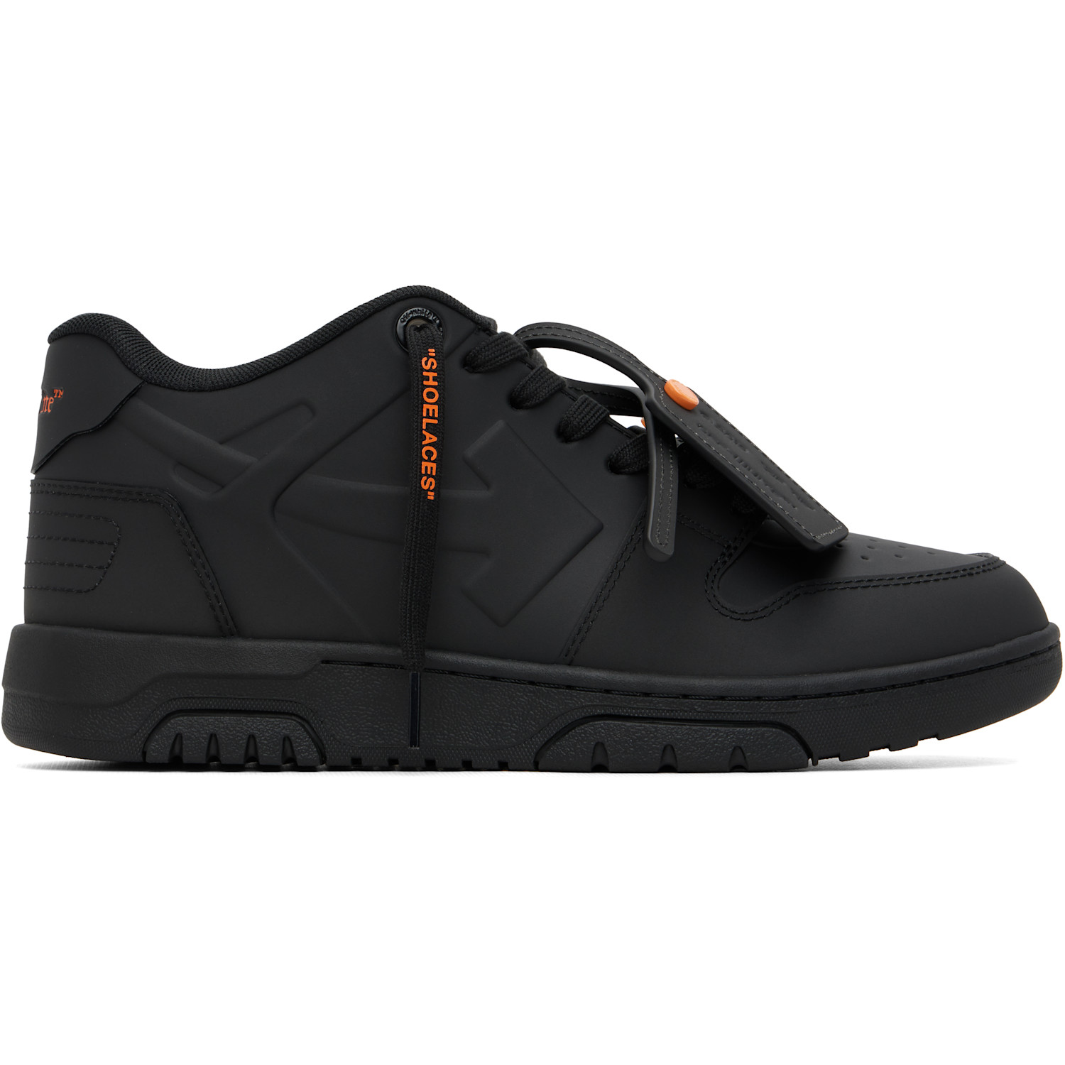 Off-White Black 'Out Of Office' Molded Sneakers
