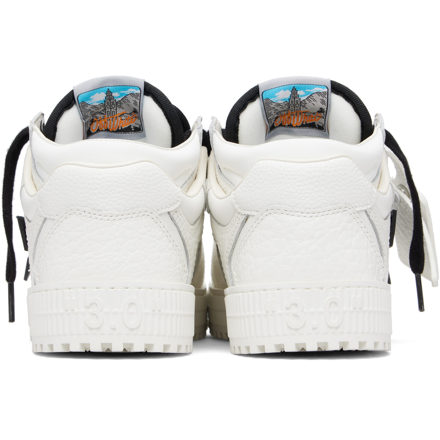 Off-white White & Black 3.0 Floating Arrow Sneakers 