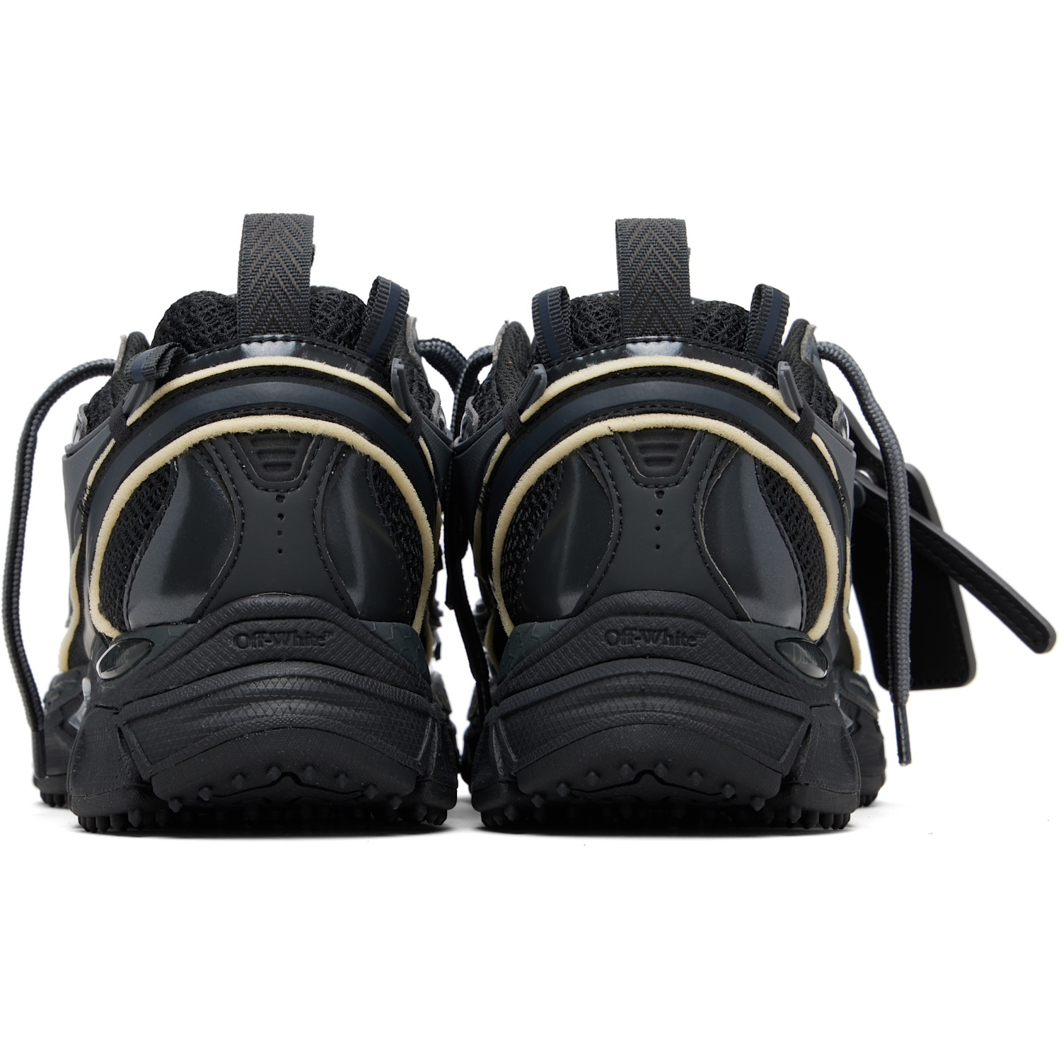  Off-white Black 'be Right Back' Sneakers 