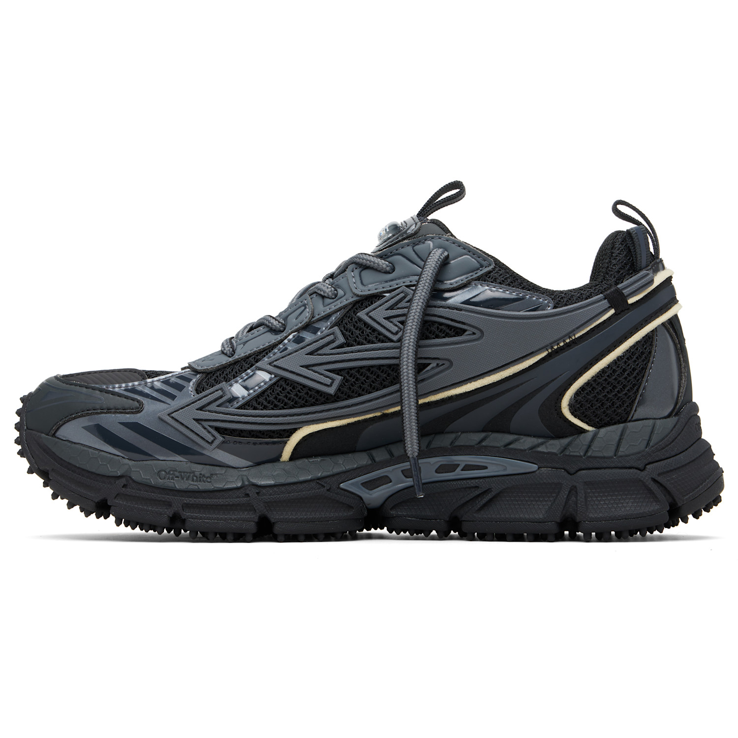  Off-white Black 'be Right Back' Sneakers 