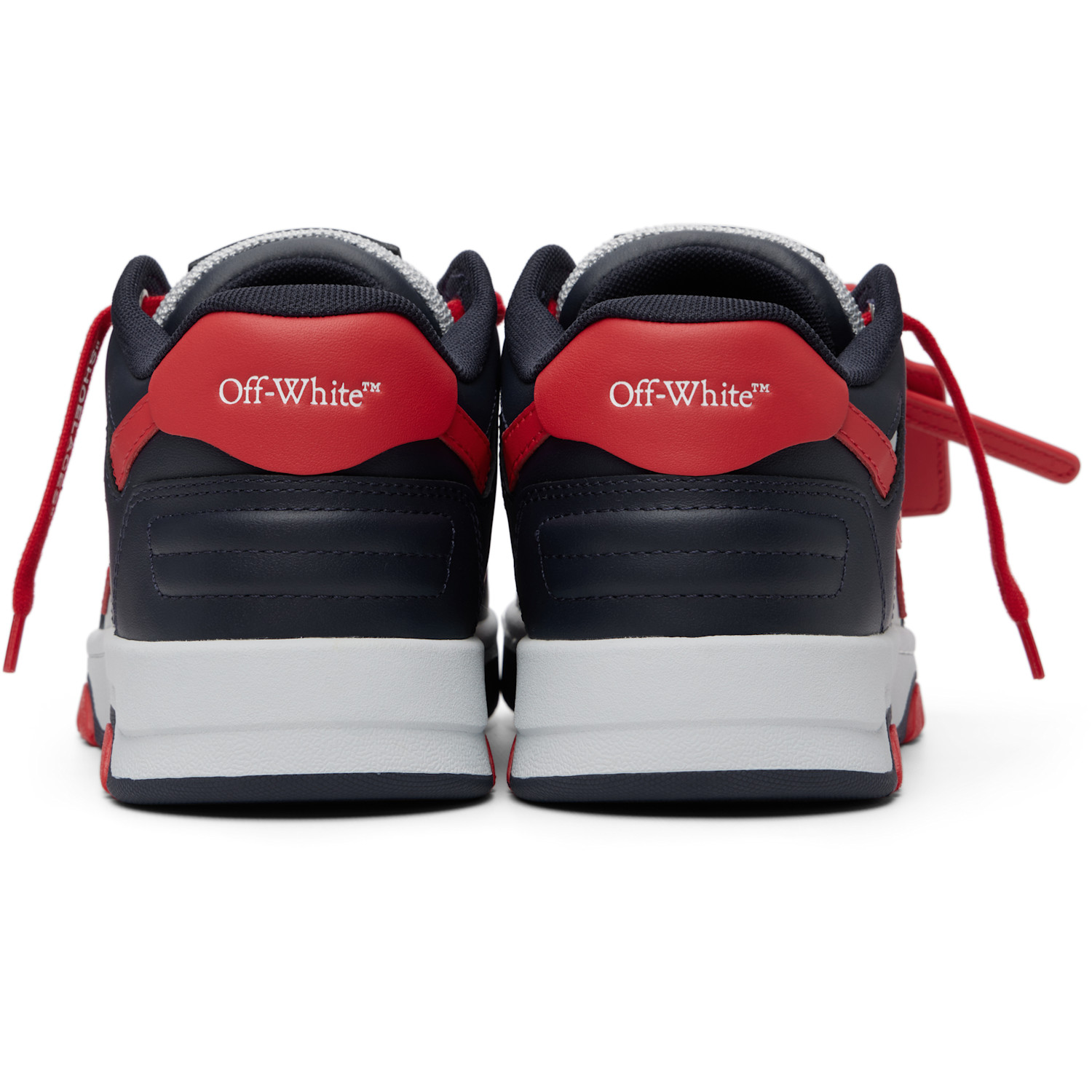  Off-white Kids Navy & Gray Out Of Office Sneakers 