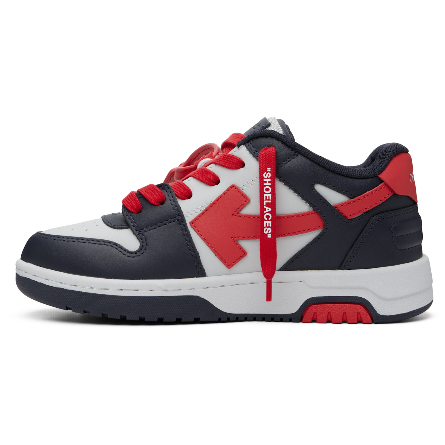  Off-white Kids Navy & Gray Out Of Office Sneakers 