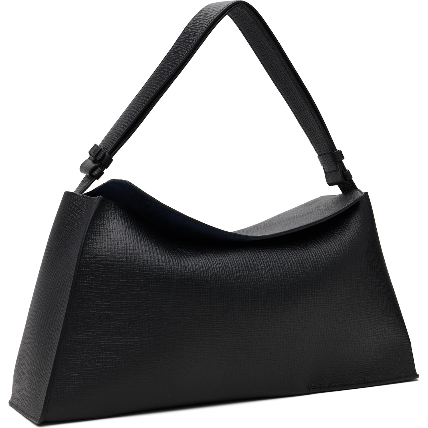  Studio Nicholson Black Shiboru Leather Bag 