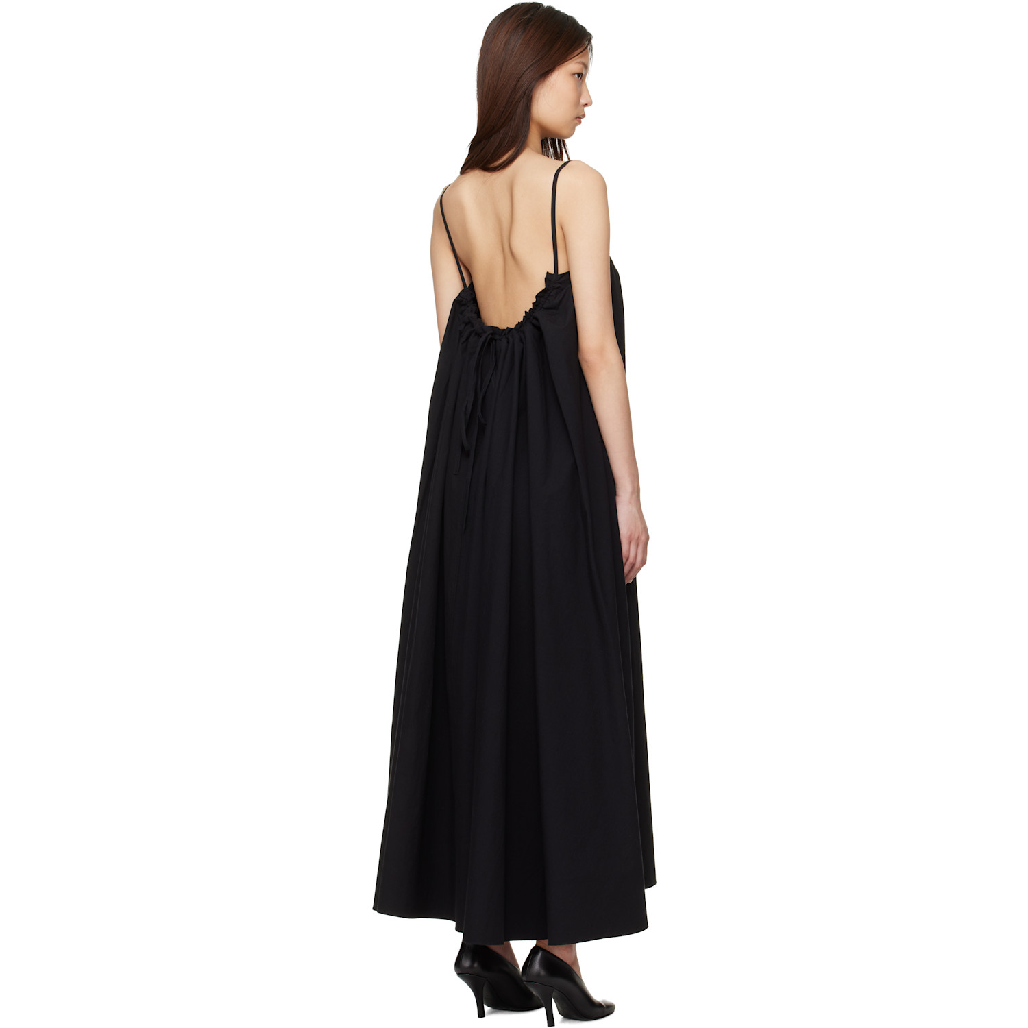  Studio Nicholson Black Achille Maxi Dress 