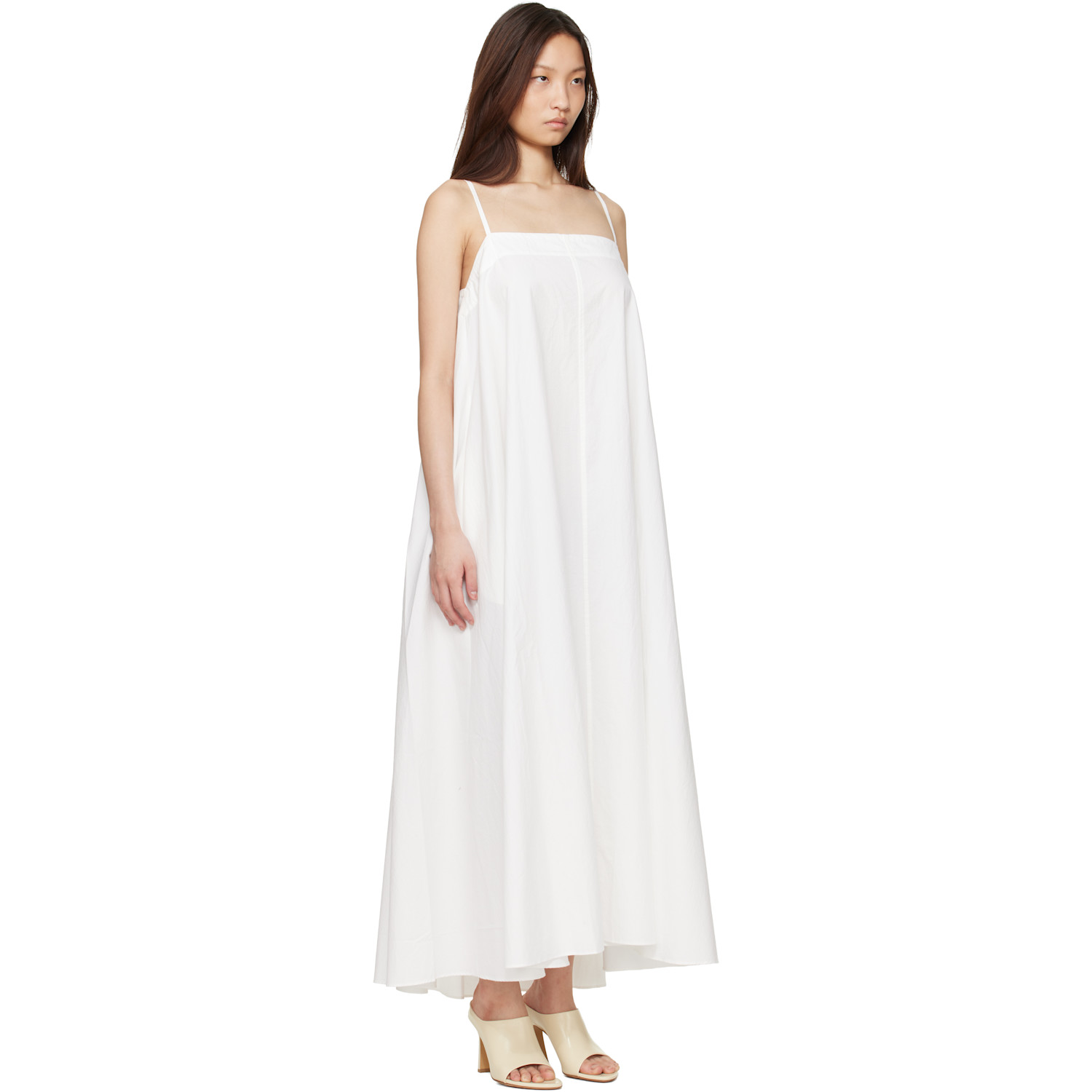  Studio Nicholson White Achille Maxi Dress 