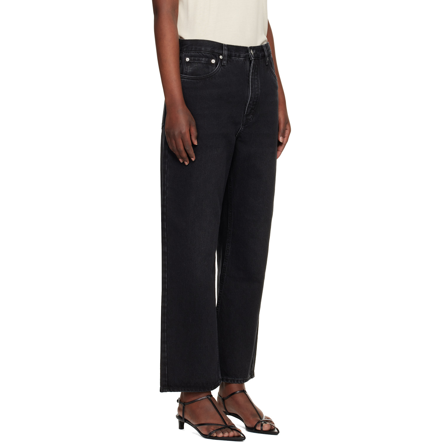  Studio Nicholson Black Denjo Jeans 