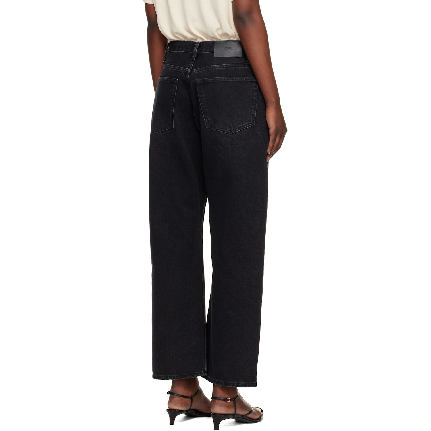  Studio Nicholson Black Denjo Jeans 