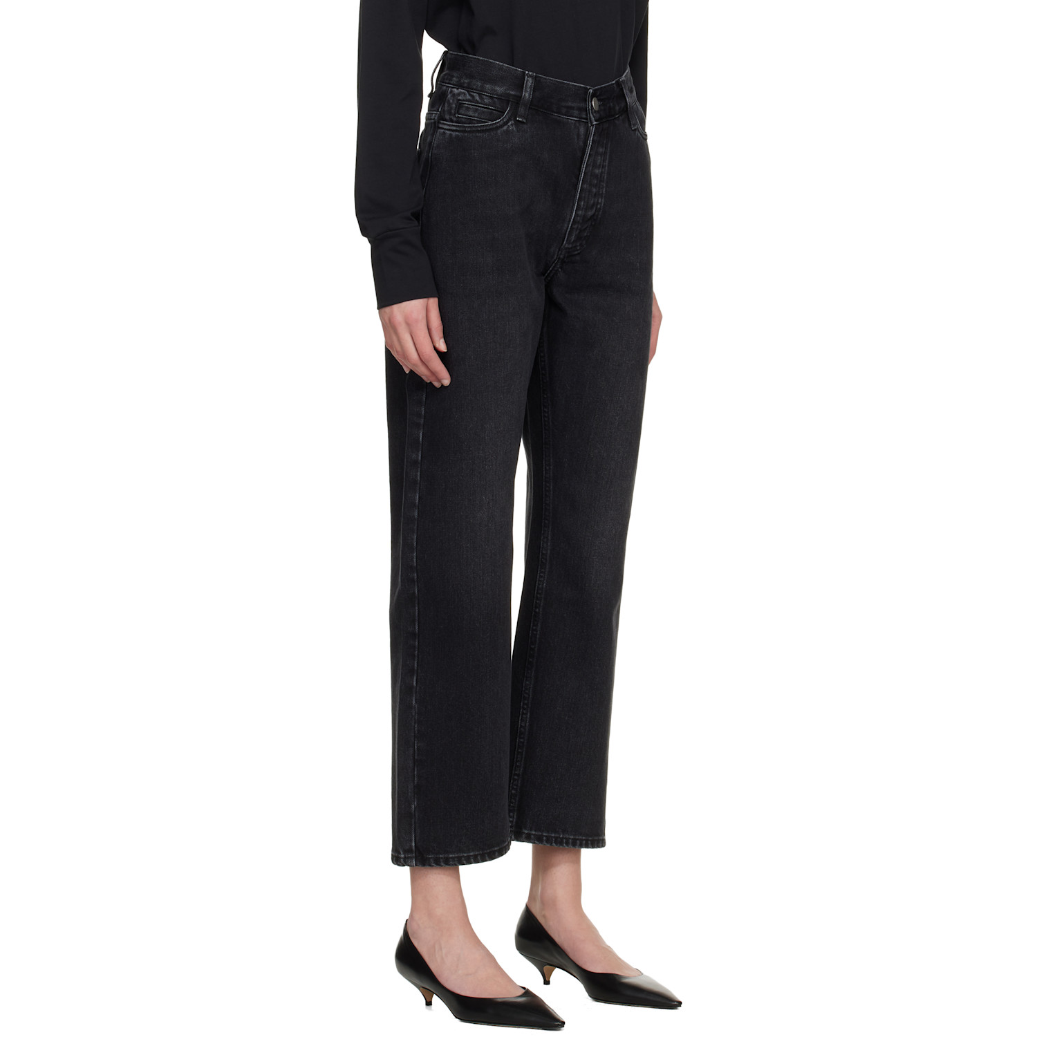  Studio Nicholson Black Ruthe Jeans 