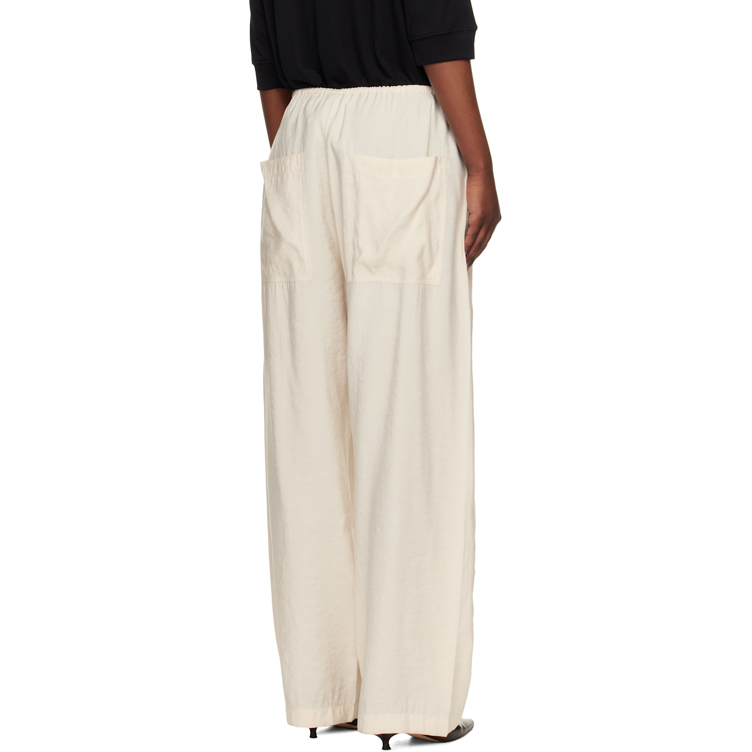  Studio Nicholson Beige Hera Trousers 