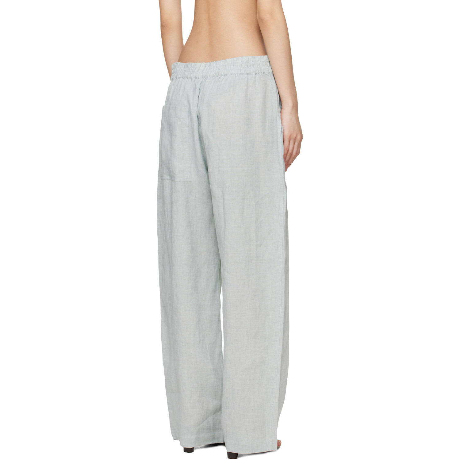  Studio Nicholson Green Attis Trousers 