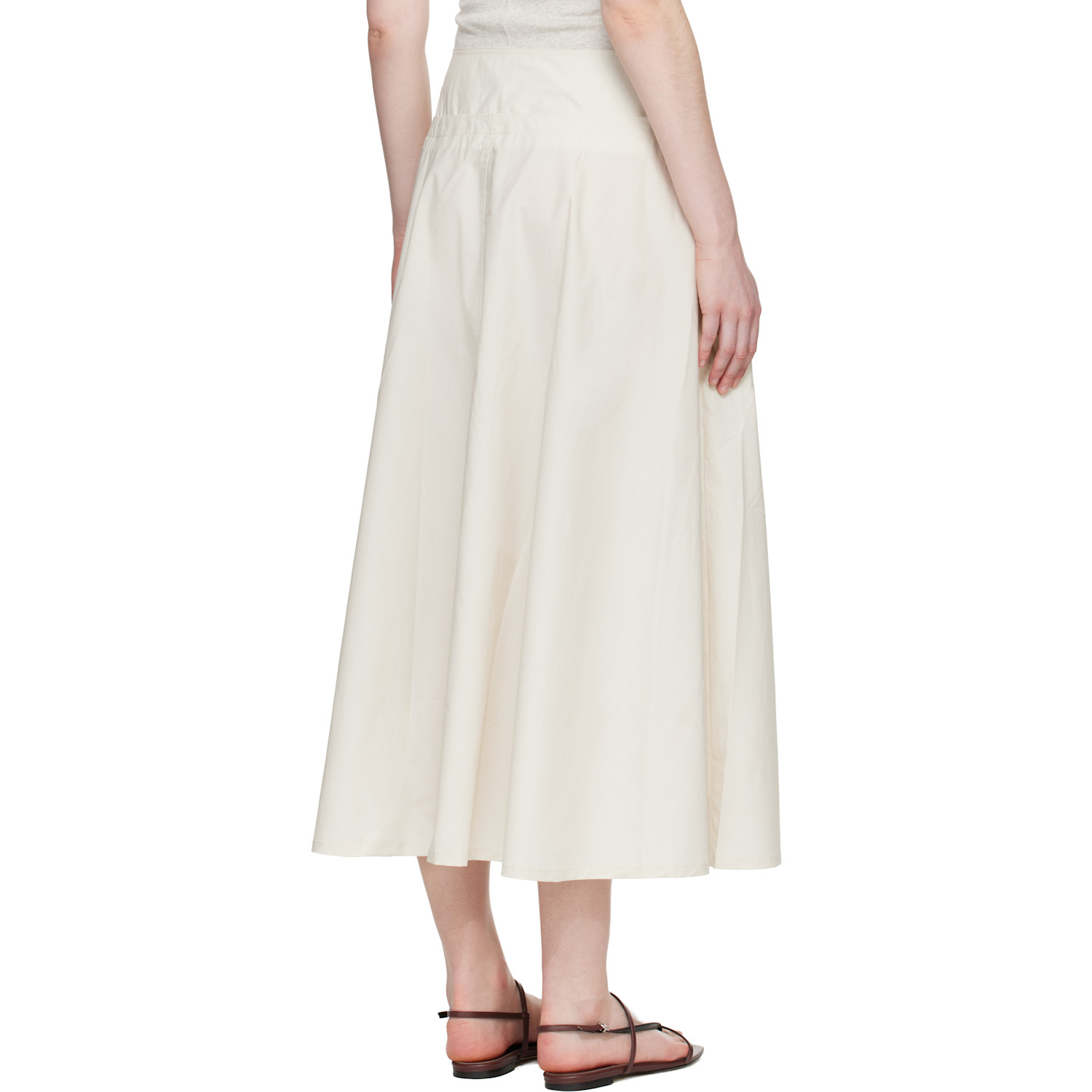  Studio Nicholson Off-white Agat Maxi Skirt 