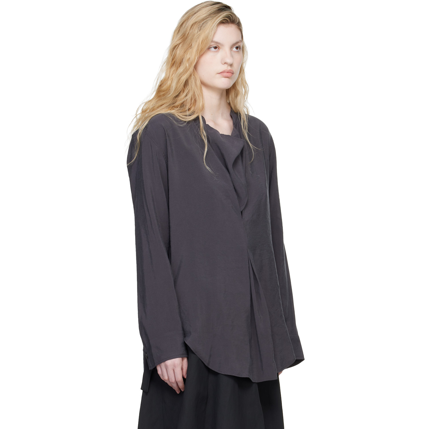  Studio Nicholson Gray Pampa Blouse 