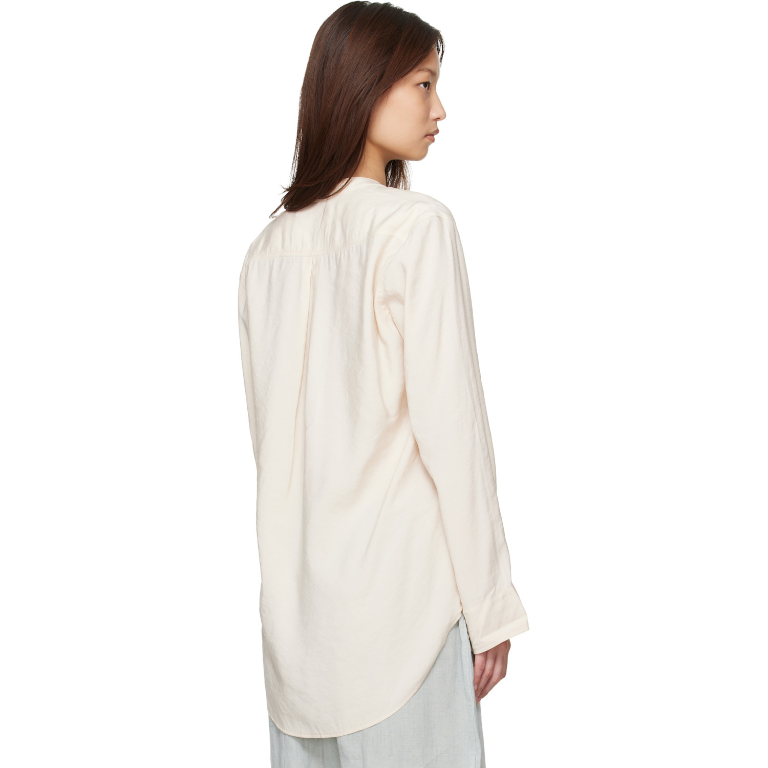  Studio Nicholson Beige Pampa Blouse 