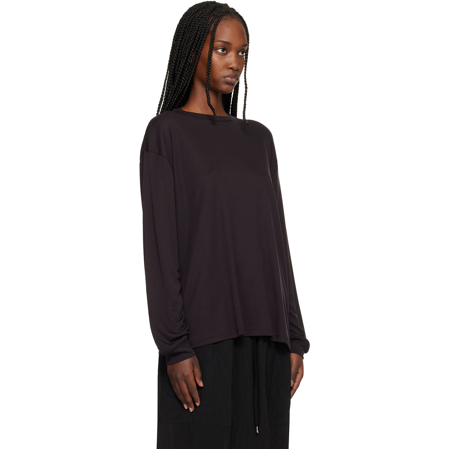  Studio Nicholson Brown Simmons Jersey T-shirt 