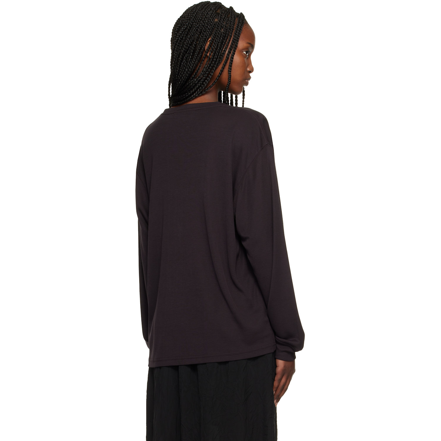  Studio Nicholson Brown Simmons Jersey T-shirt 