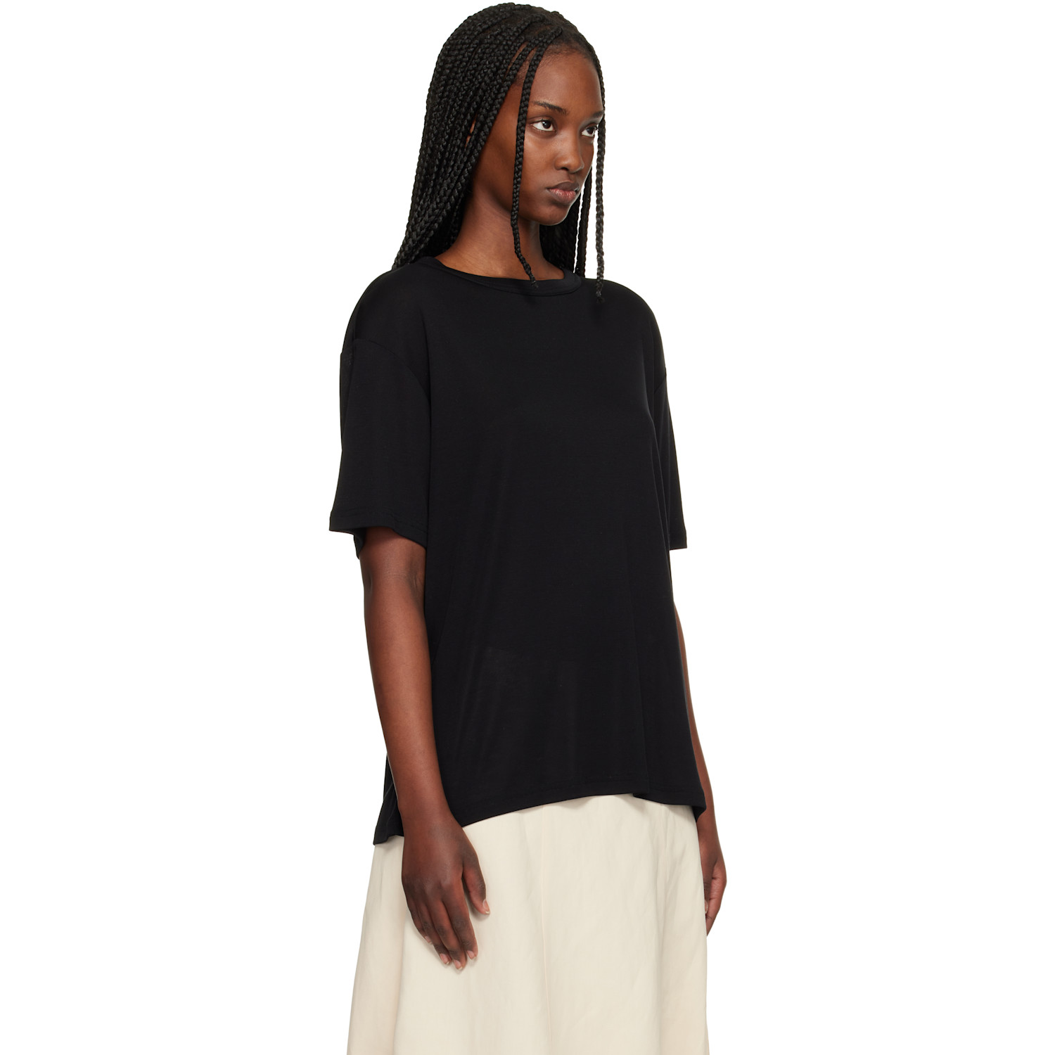  Studio Nicholson Black Rond T-shirt 
