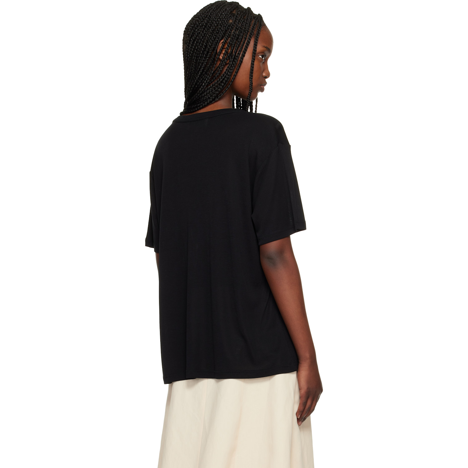  Studio Nicholson Black Rond T-shirt 