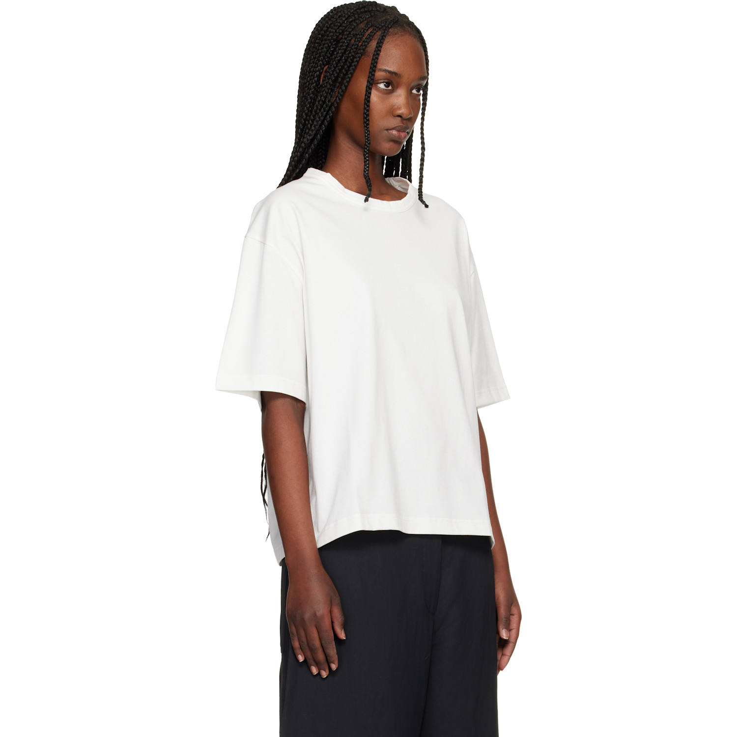 Studio Nicholson White Lee T-shirt 